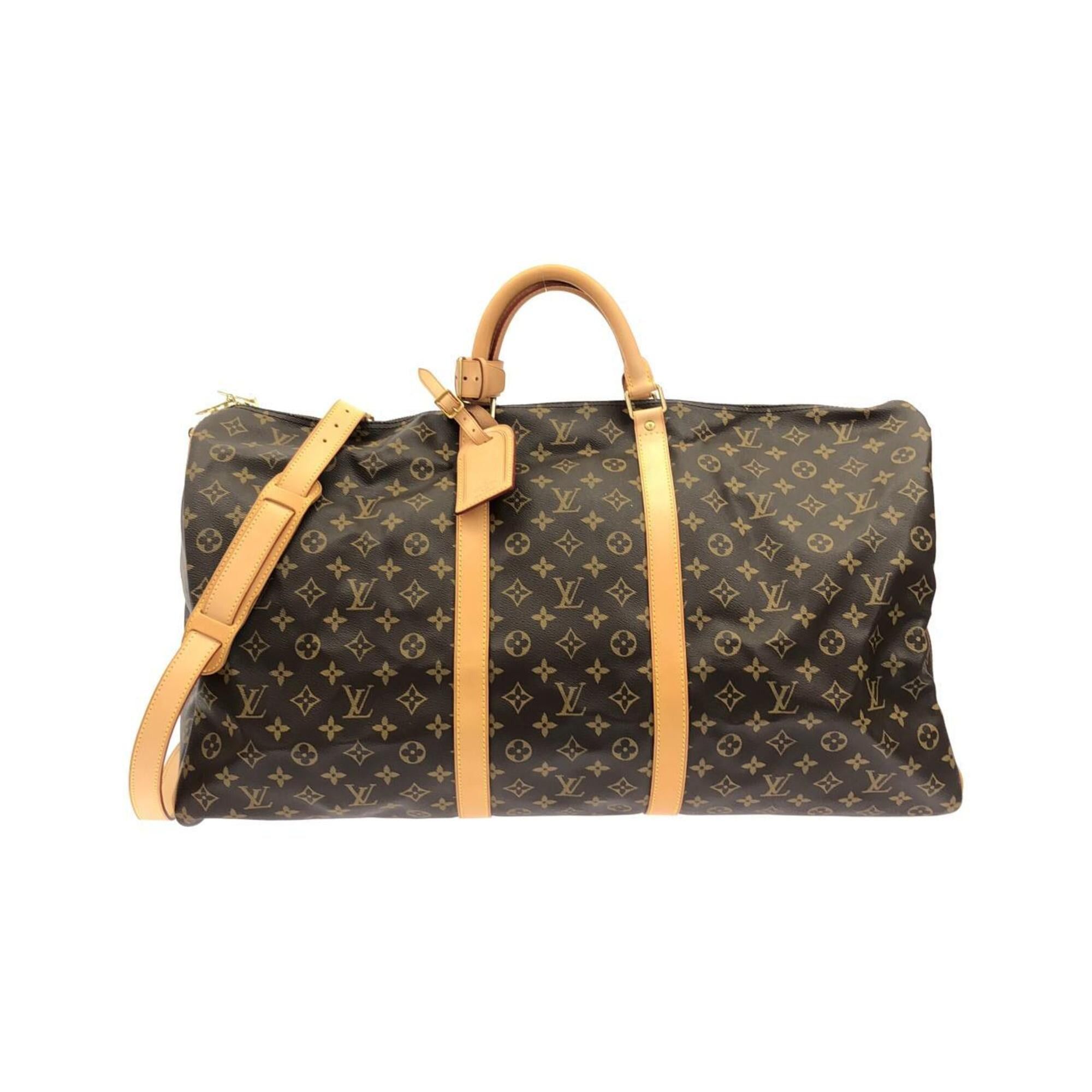 Louis Vuitton Louis Vuitton Monogram Keepall Bandoulière 60cm M41412 Boston Bag Size ONE SIZE - 1 Thumbnail