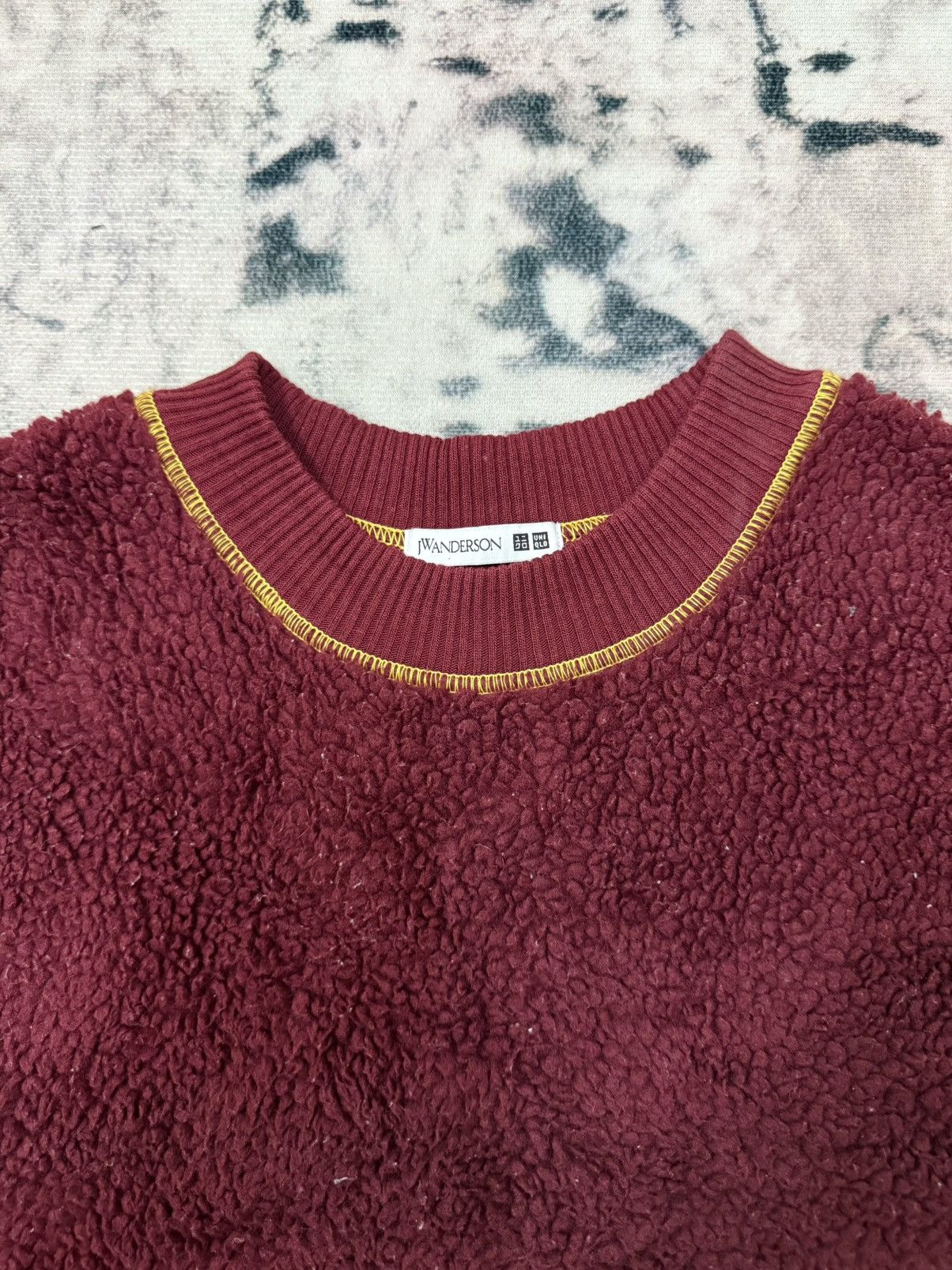 JW Anderson × Japanese Brand × Uniqlo Uniqlo X J.W Anderson Fleece Sherpa Sweatershirt Size S / US 4 / IT 40 - 2 Thumbnail