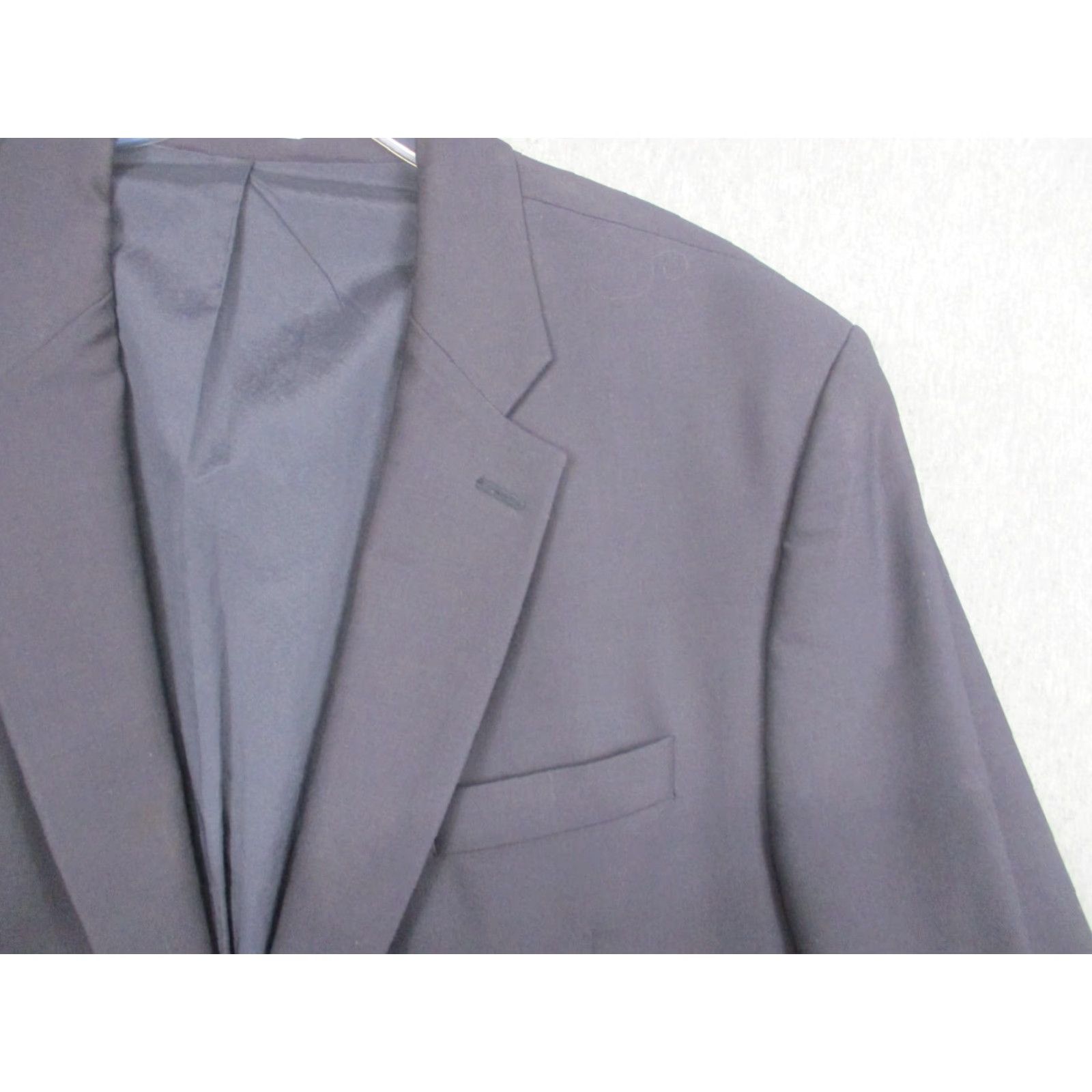 Ralph Lauren Lauren Ralph Lauren Blazer Mens 48R Navy Blue Wool Blend Two Button Made Canada Size 48R - 2 Thumbnail