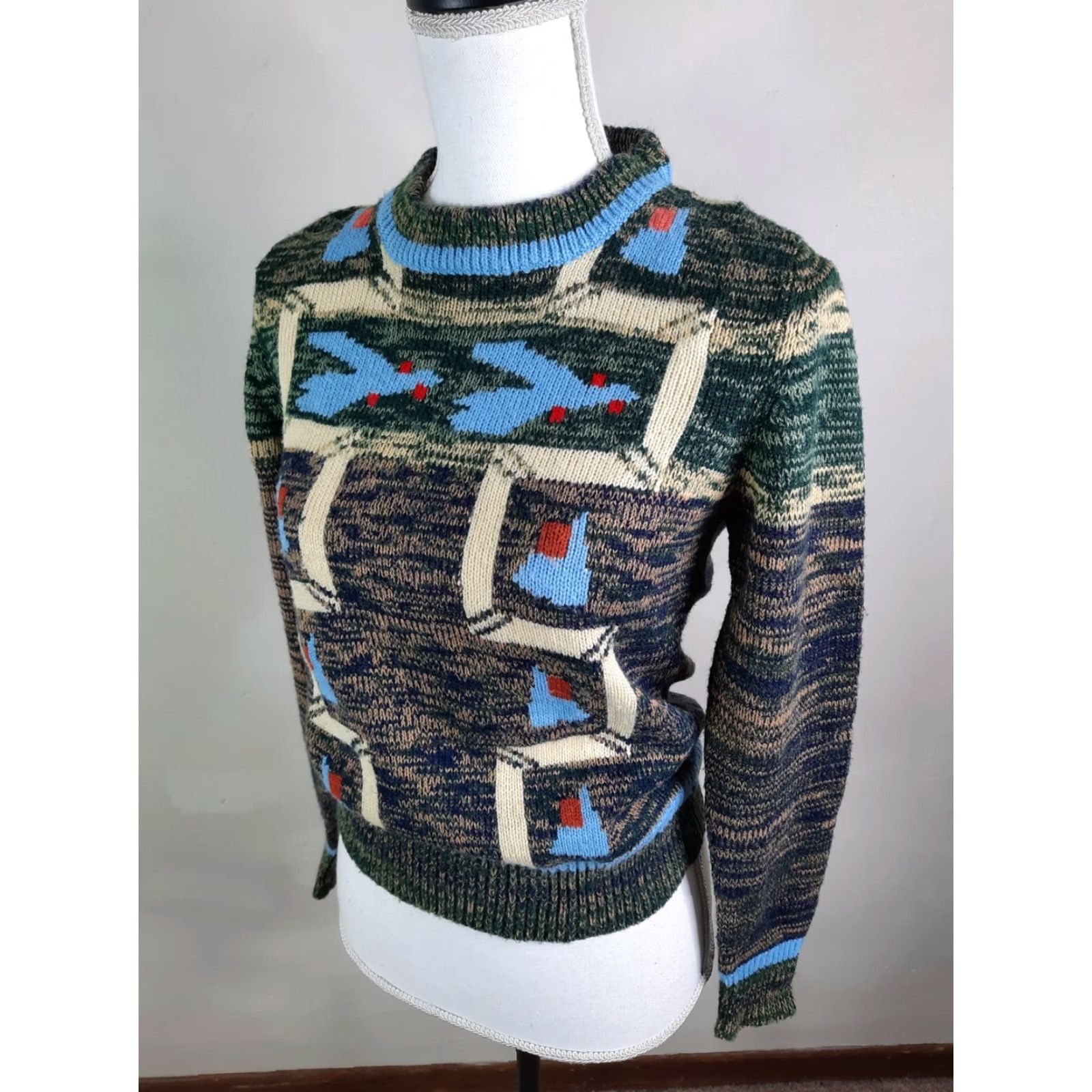 Vintage VINTAGE Majestic Sweater Crewneck PullOver Knit Acrylic Womens XS S6C Size S / US 4 / IT 40 - 2 Thumbnail