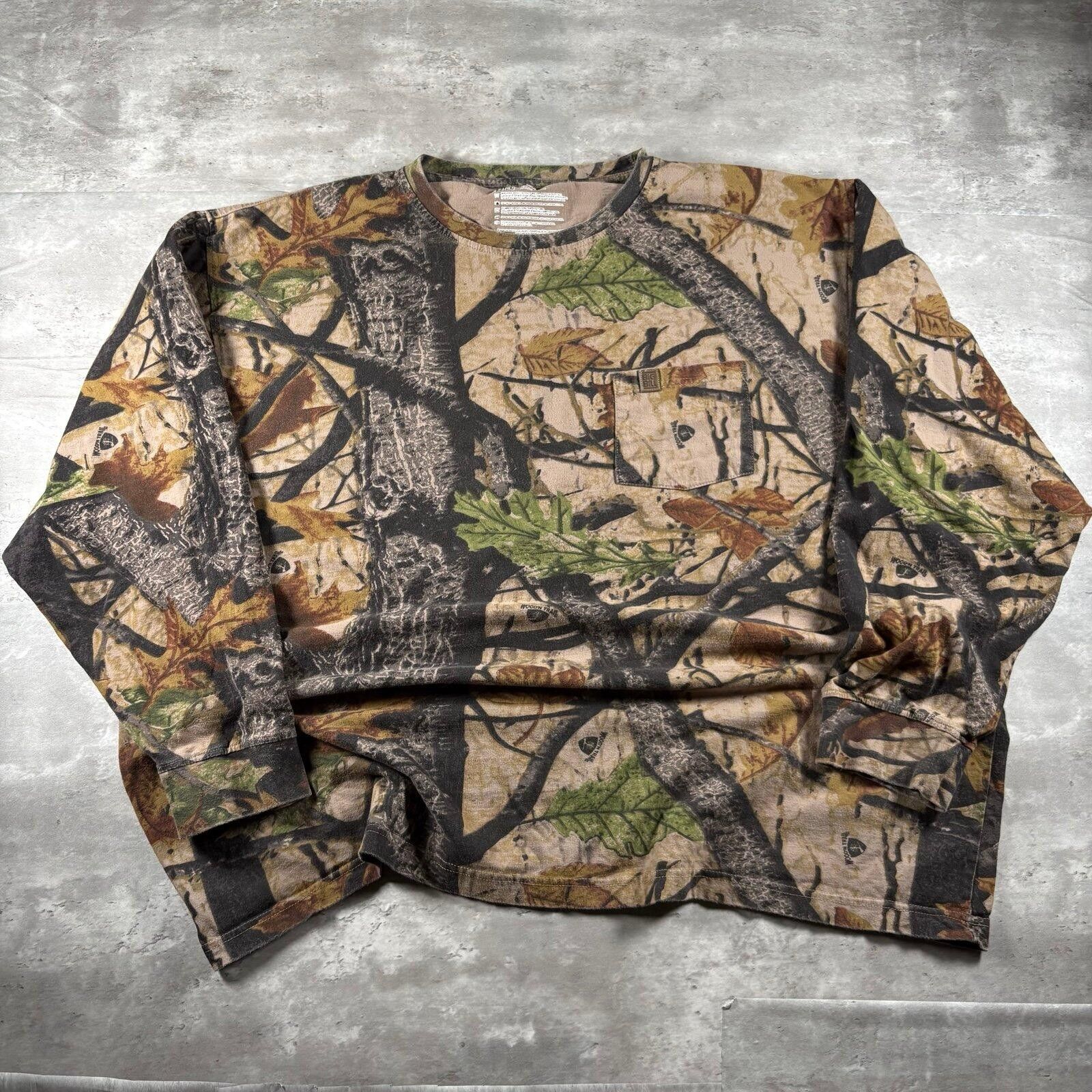 Mossy Oaks Vintage heavyweight real tree camo long sleeve Size US XL / EU 56 / 4 - 1 Thumbnail
