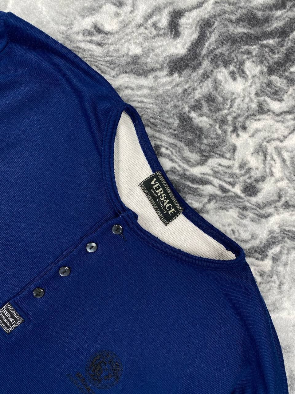 Versace Gianni Versace Collection T Shirt Men Size M Blue Size US M / EU 48-50 / 2 - 4 Thumbnail
