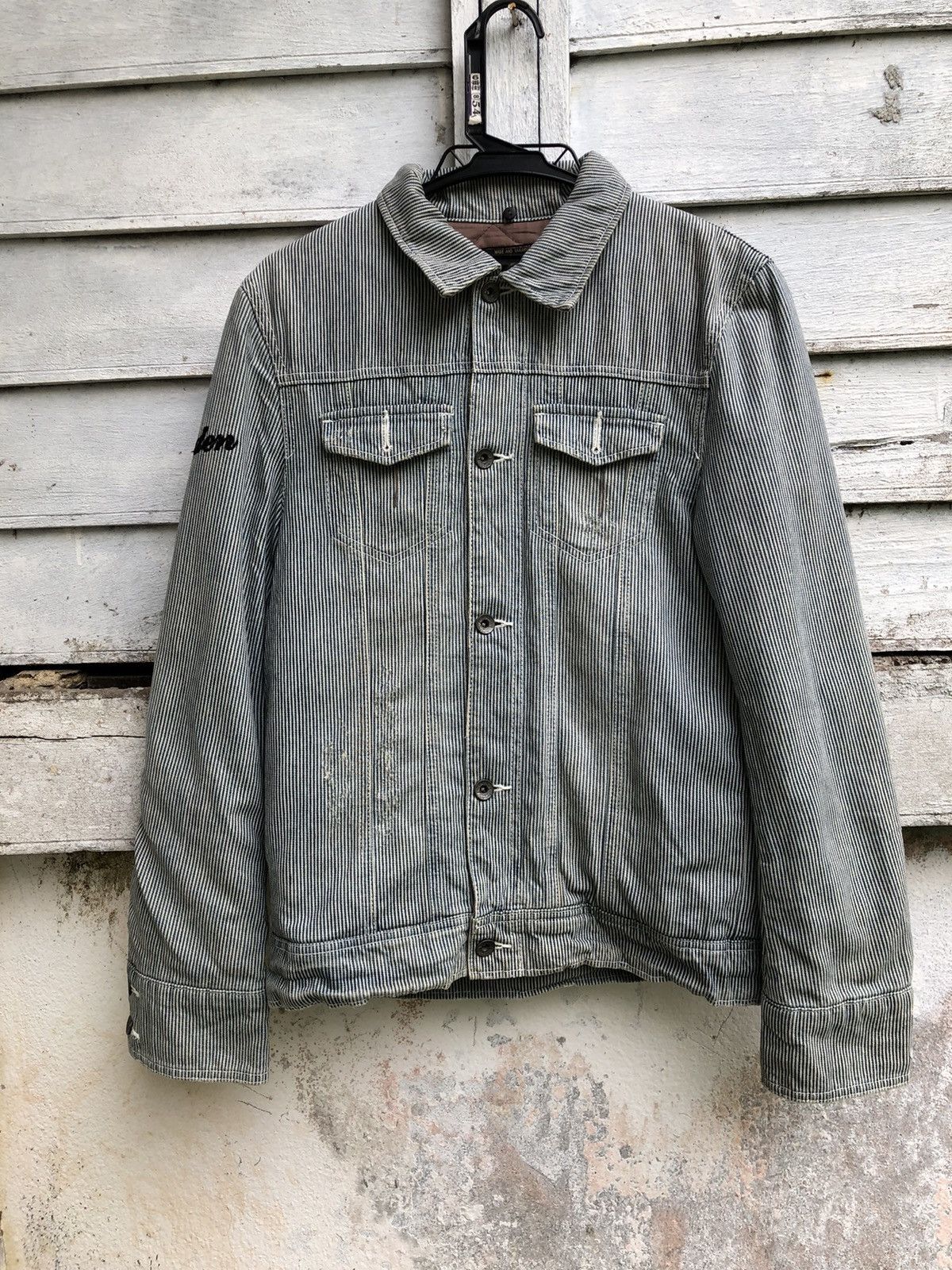 Japanese Brand Burden Born To Ride Hickory Jacket Size US M / EU 48-50 / 2 - 1 Thumbnail