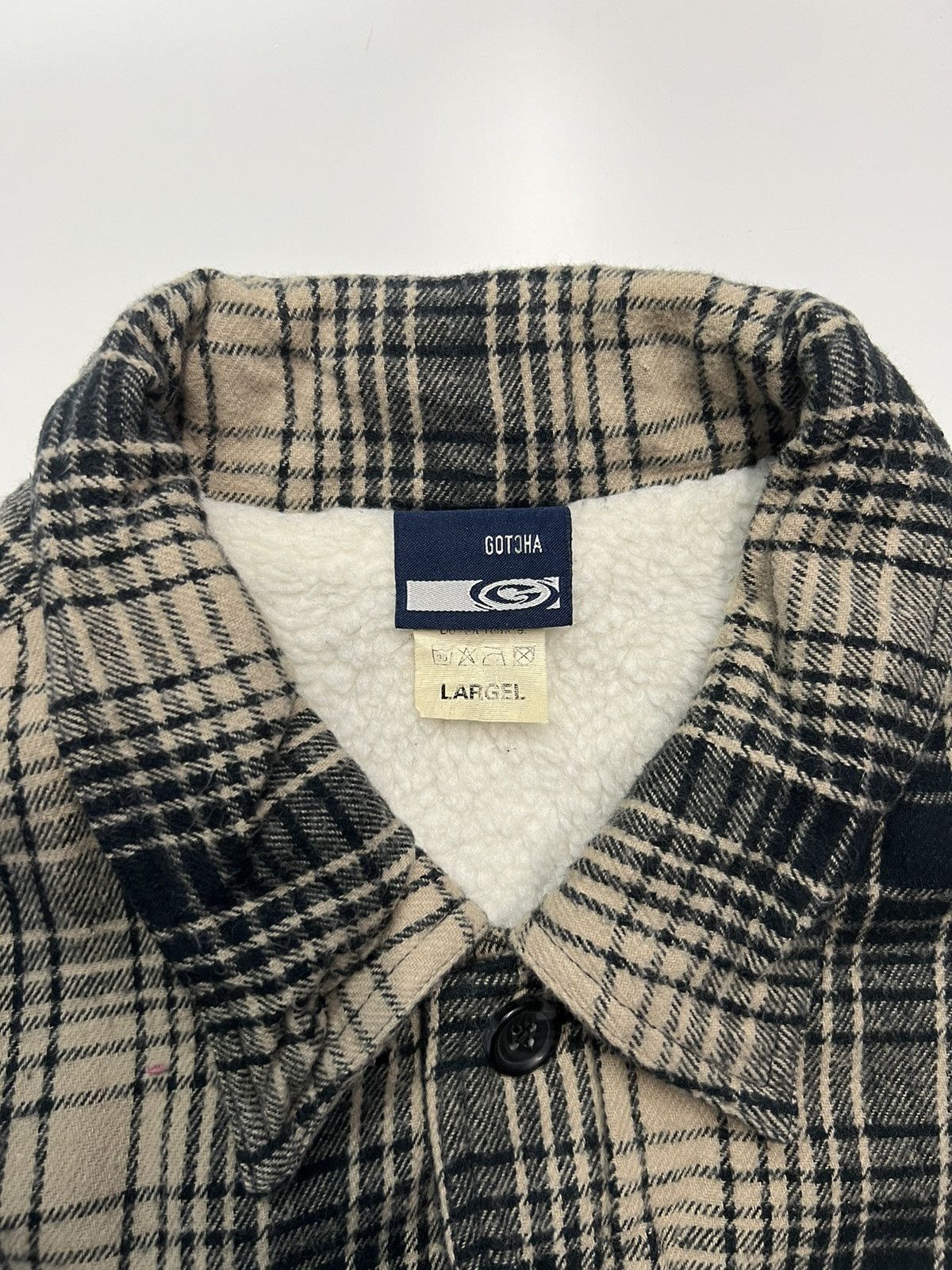 Gotcha 🔥GOTCHA TARTAN JACKET WITH FLEECE LINED Size US L / EU 52-54 / 3 - 8 Thumbnail