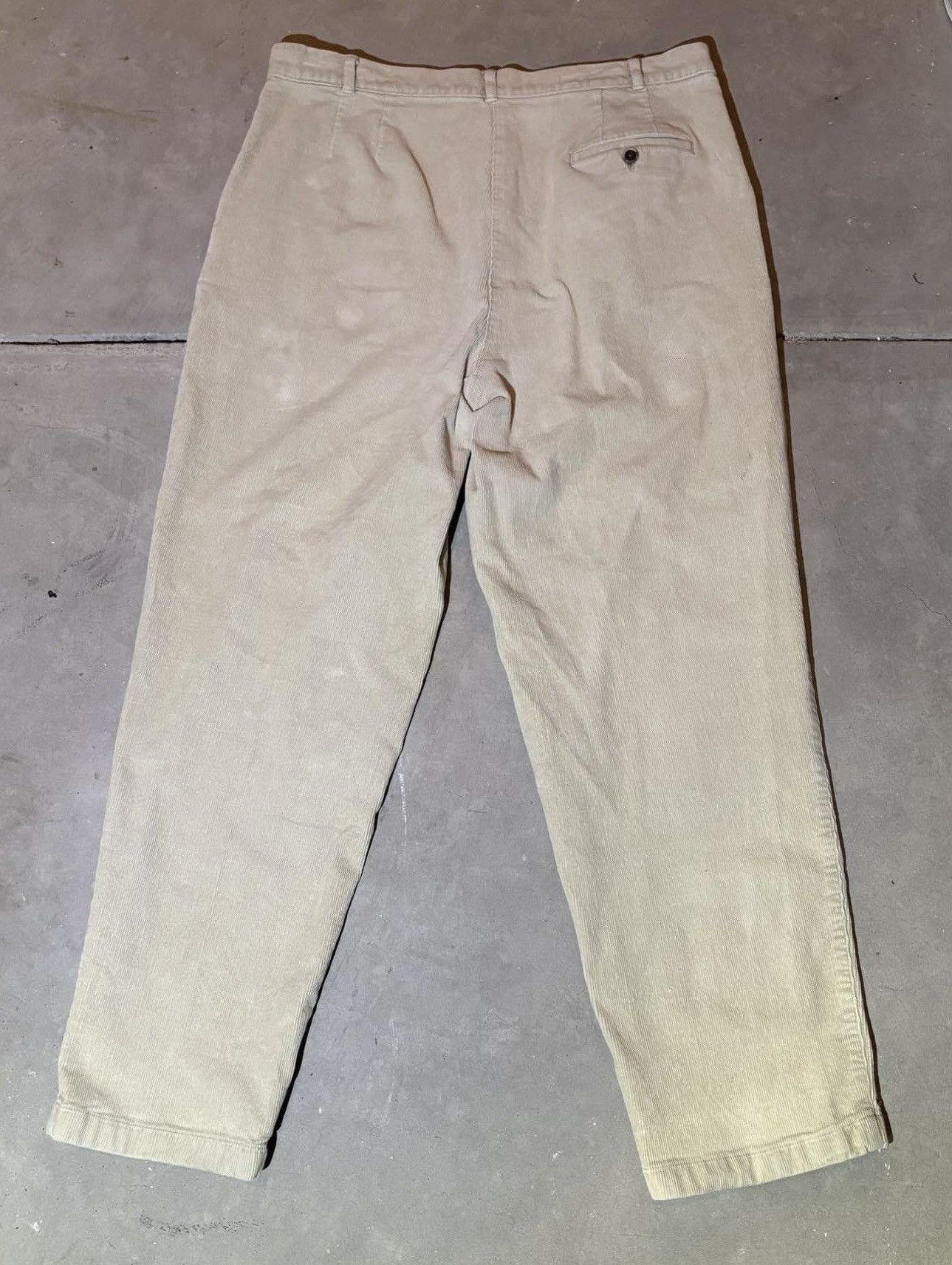 L.L. Bean L.L Bean khaki corduroy straight leg pants Size 40" / US 18 - 3 Thumbnail
