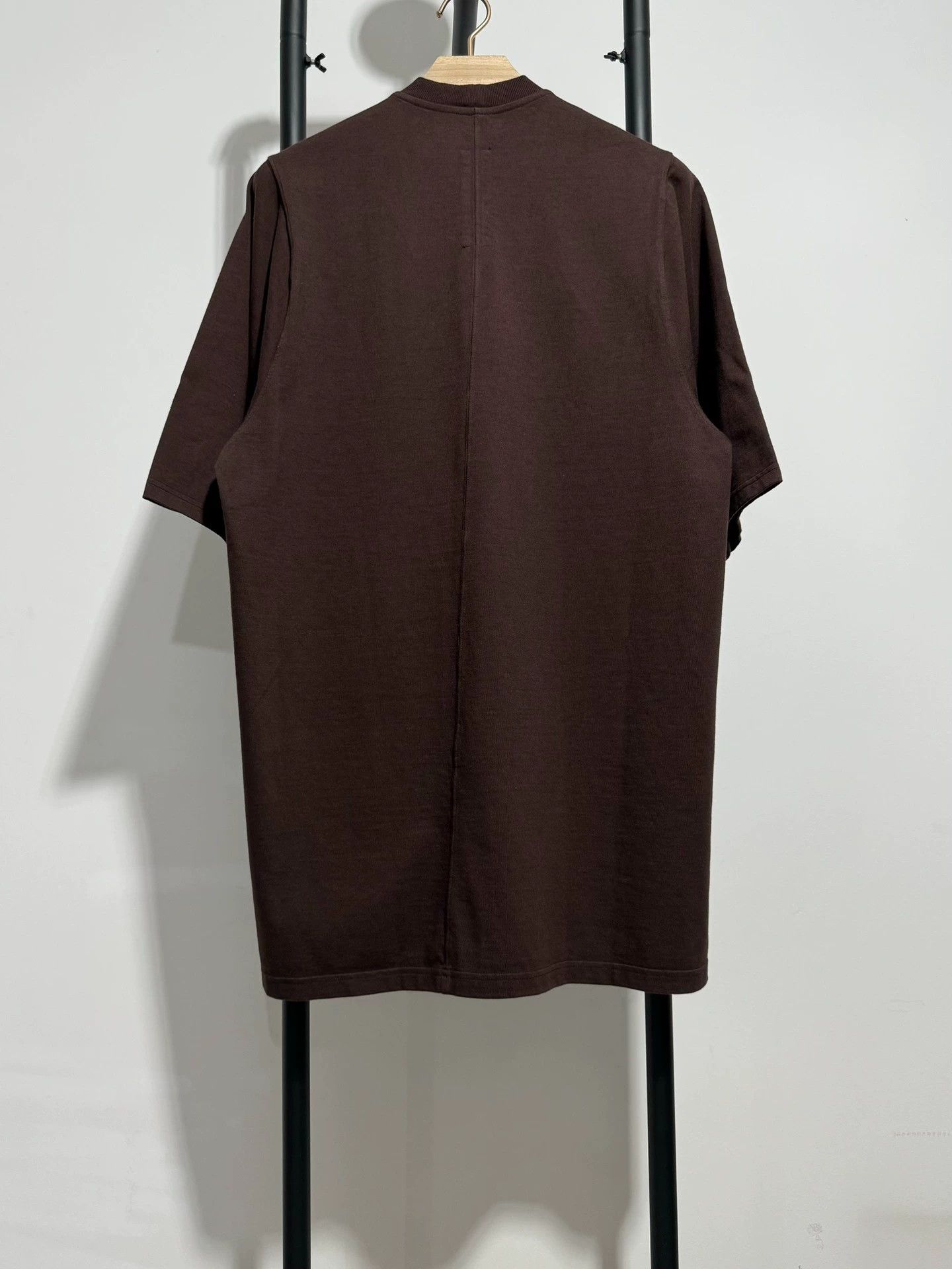 Rick Owens Rick Owens RO Oversized Short-Sleeve S MID-WEIGHT Tee Size US S / EU 44-46 / 1 - 2 Thumbnail