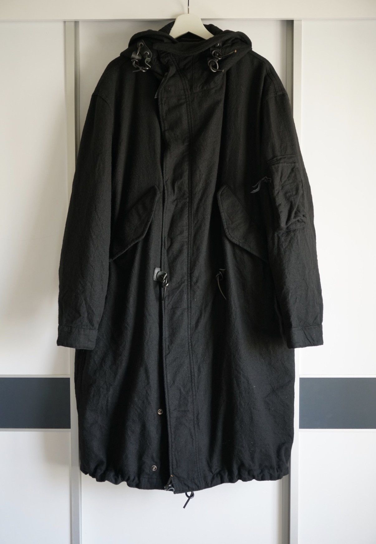 Yohji Yamamoto Yohji Yamamoto Graffiti All-Over Print Reversible Coat K4 Size US L / EU 52-54 / 3 - 3 Thumbnail