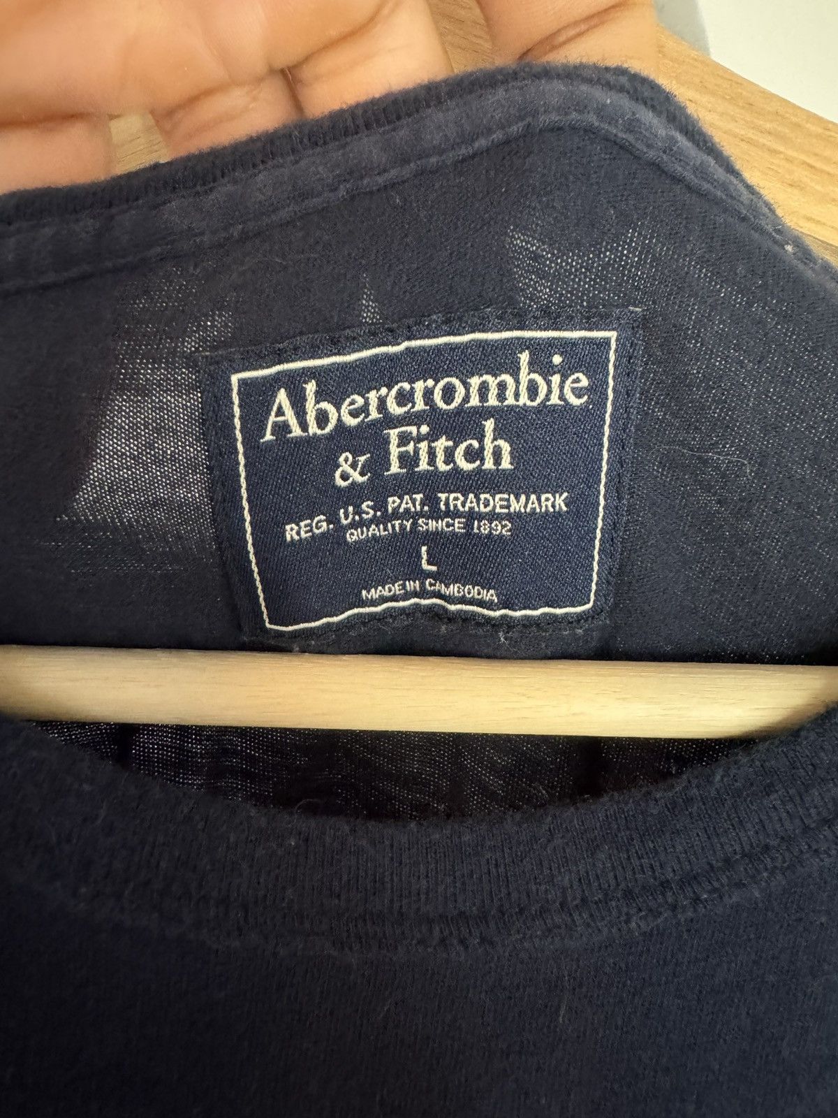 Abercrombie & Fitch Abercombie Track Tee Size US L / EU 52-54 / 3 - 3 Thumbnail