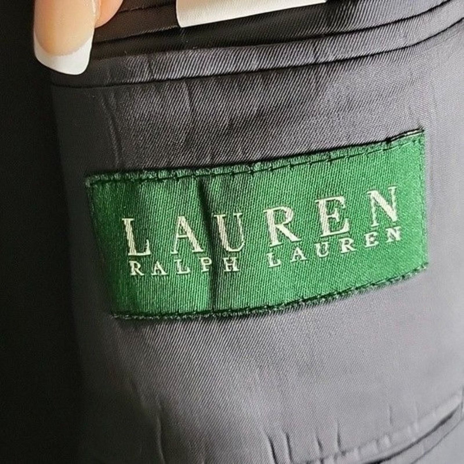 Lauren Ralph Lauren Lauren Ralph Lauren Pinstripe Wool Suit Jacket Blazer 48L Size 48L - 10 Thumbnail