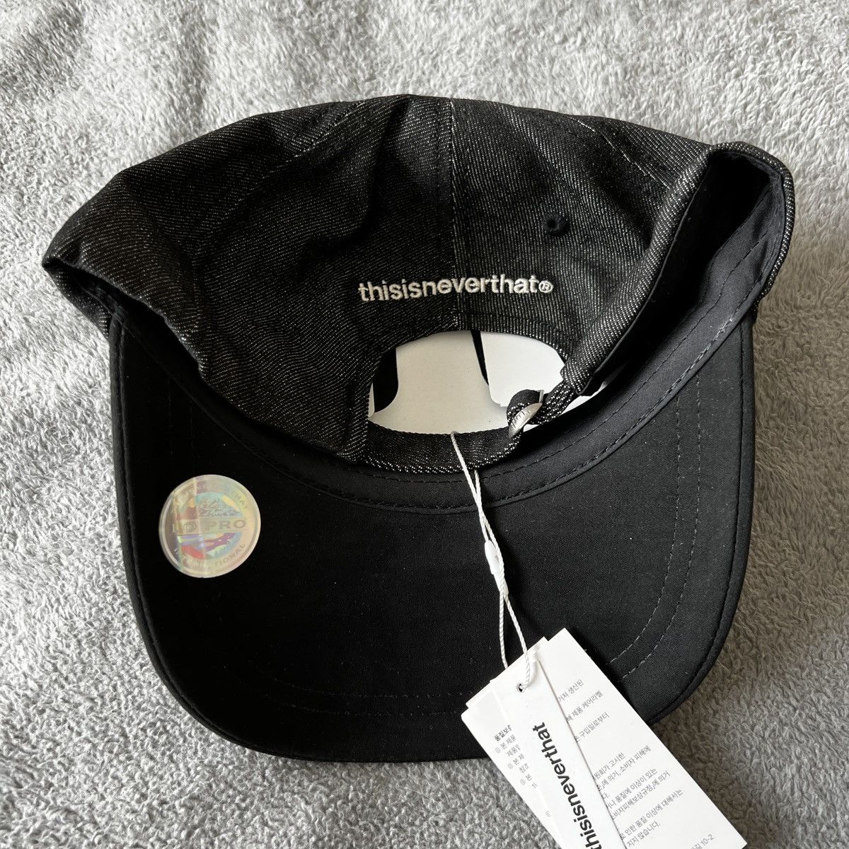 thisisneverthat Thisisneverthat Denim and Suede Combo Hat Size ONE SIZE - 3 Thumbnail