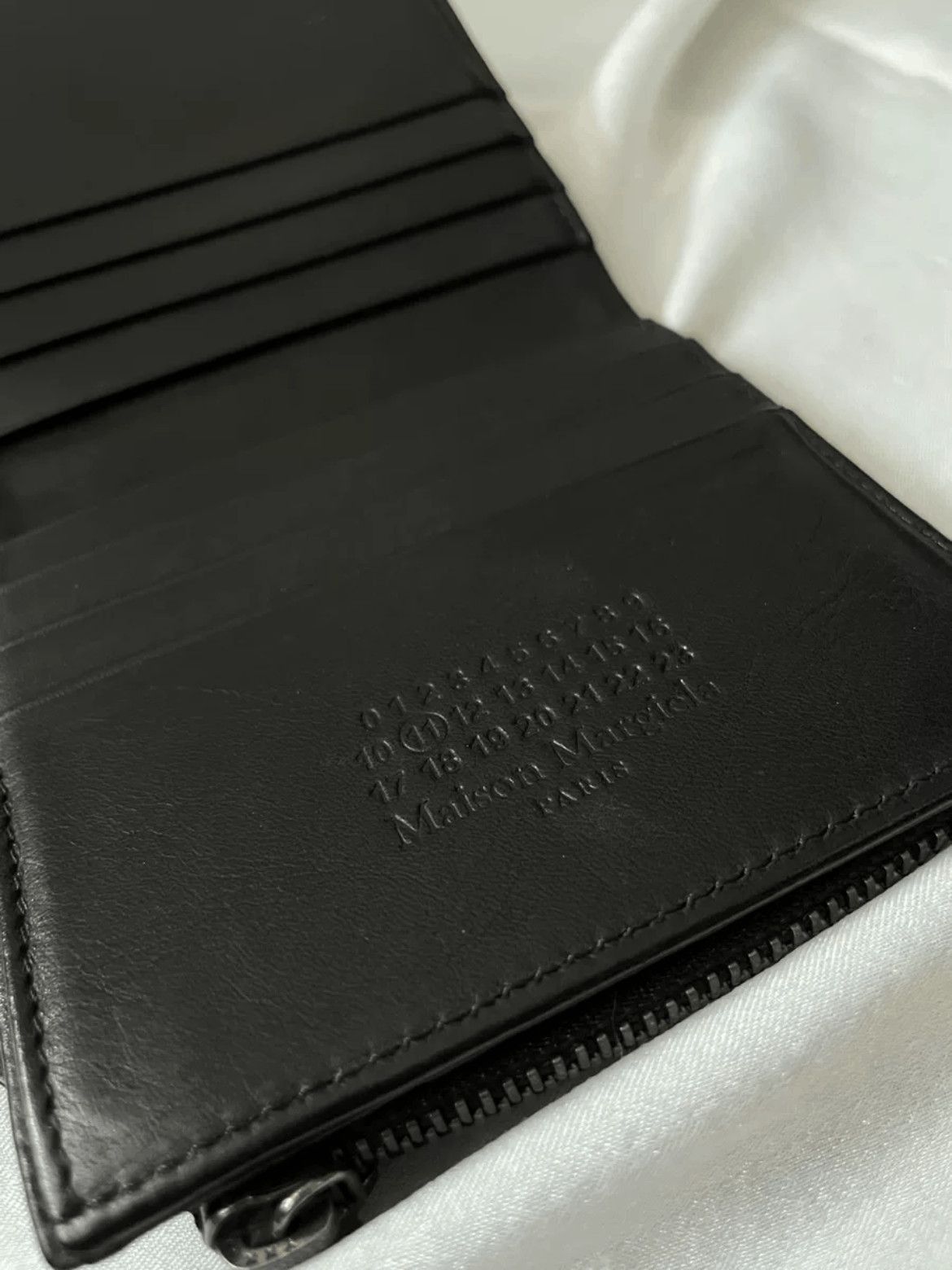Maison Margiela Maison Margiela Leather Folded Wallet Size ONE SIZE - 6 Thumbnail