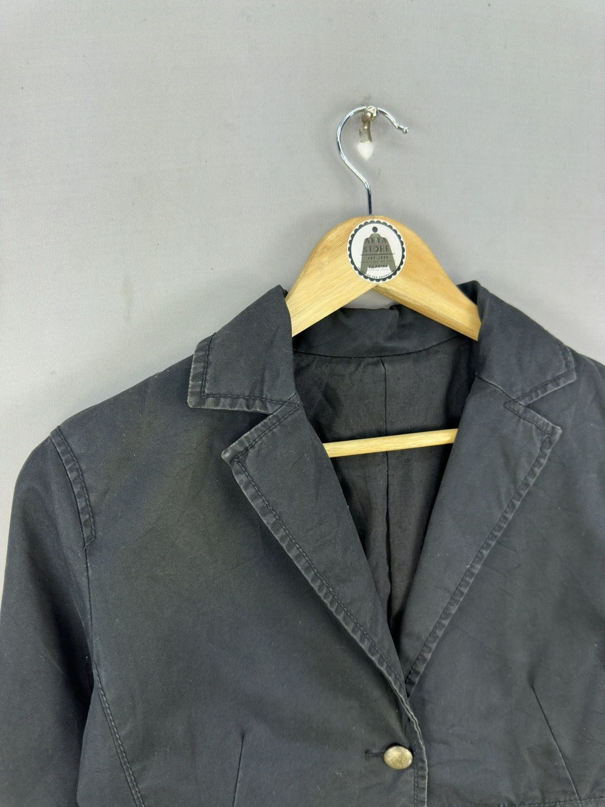 Beams Japan Ray Beams Double Collar Coat Jacket Size XS / US 0-2 / IT 36-38 - 2 Thumbnail