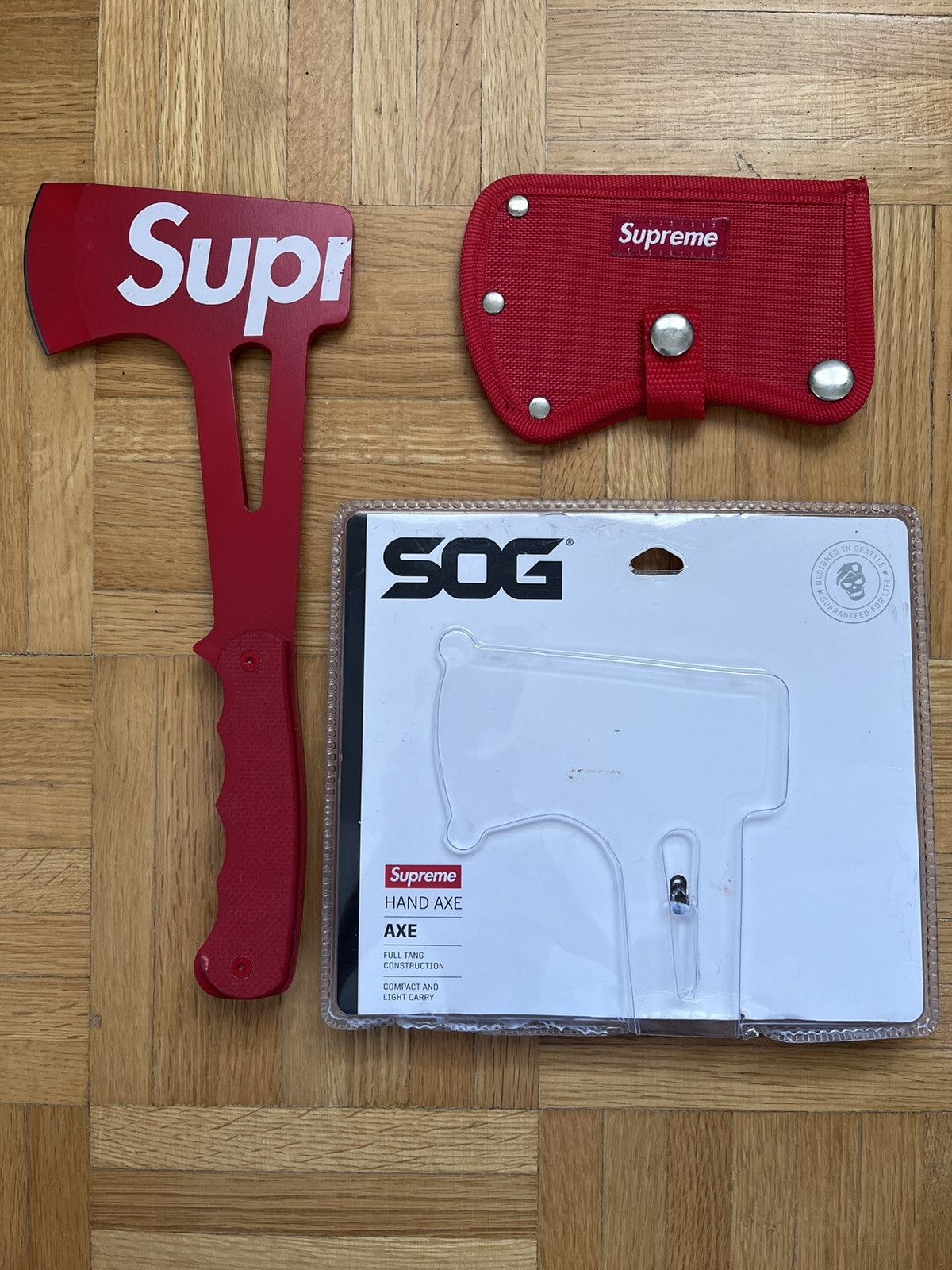 Supreme X SOG Hand Axe Accessories