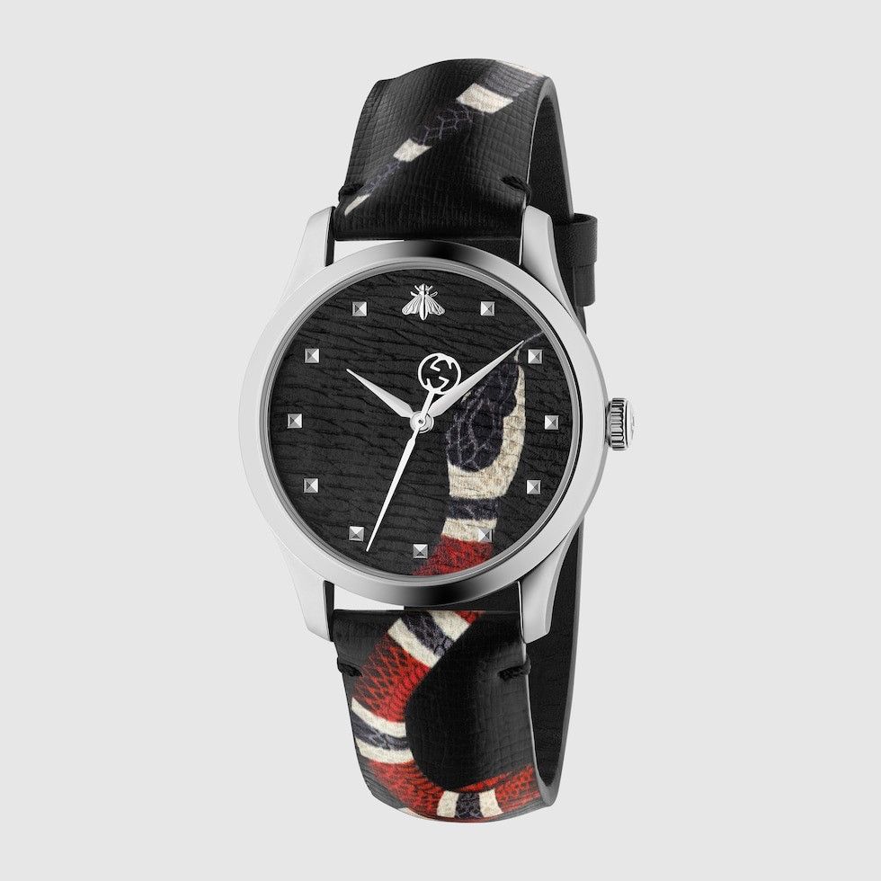 G Timeless Watch with snake