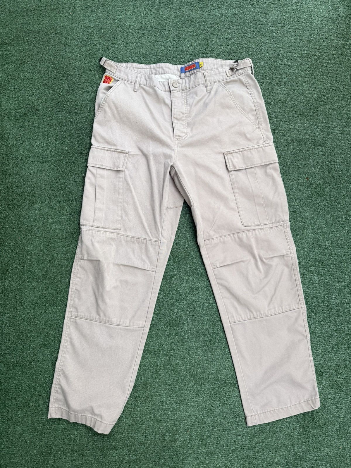Empyre Cream and tan cargo pants Size US 32 / EU 48 - 5 Thumbnail