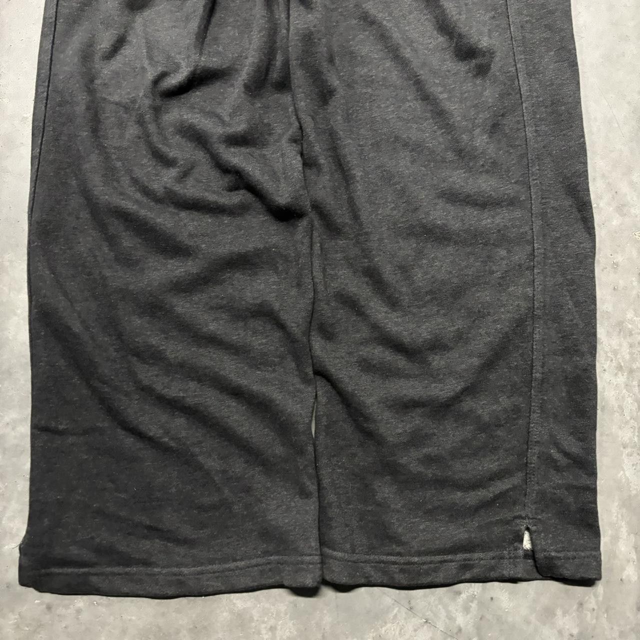 Japanese Brand × Vintage Crazy Vintage Y2K/2000s Baggy Dark Grey Loose Fit Skater Essential Sweatpants! Size US 34 / EU 50 - 4 Thumbnail