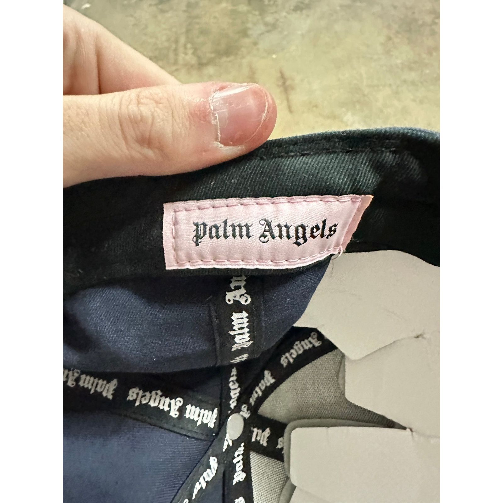 Palm Angels Palm Angels USA Snapback Navy gold Used OS Size ONE SIZE - 2 Thumbnail