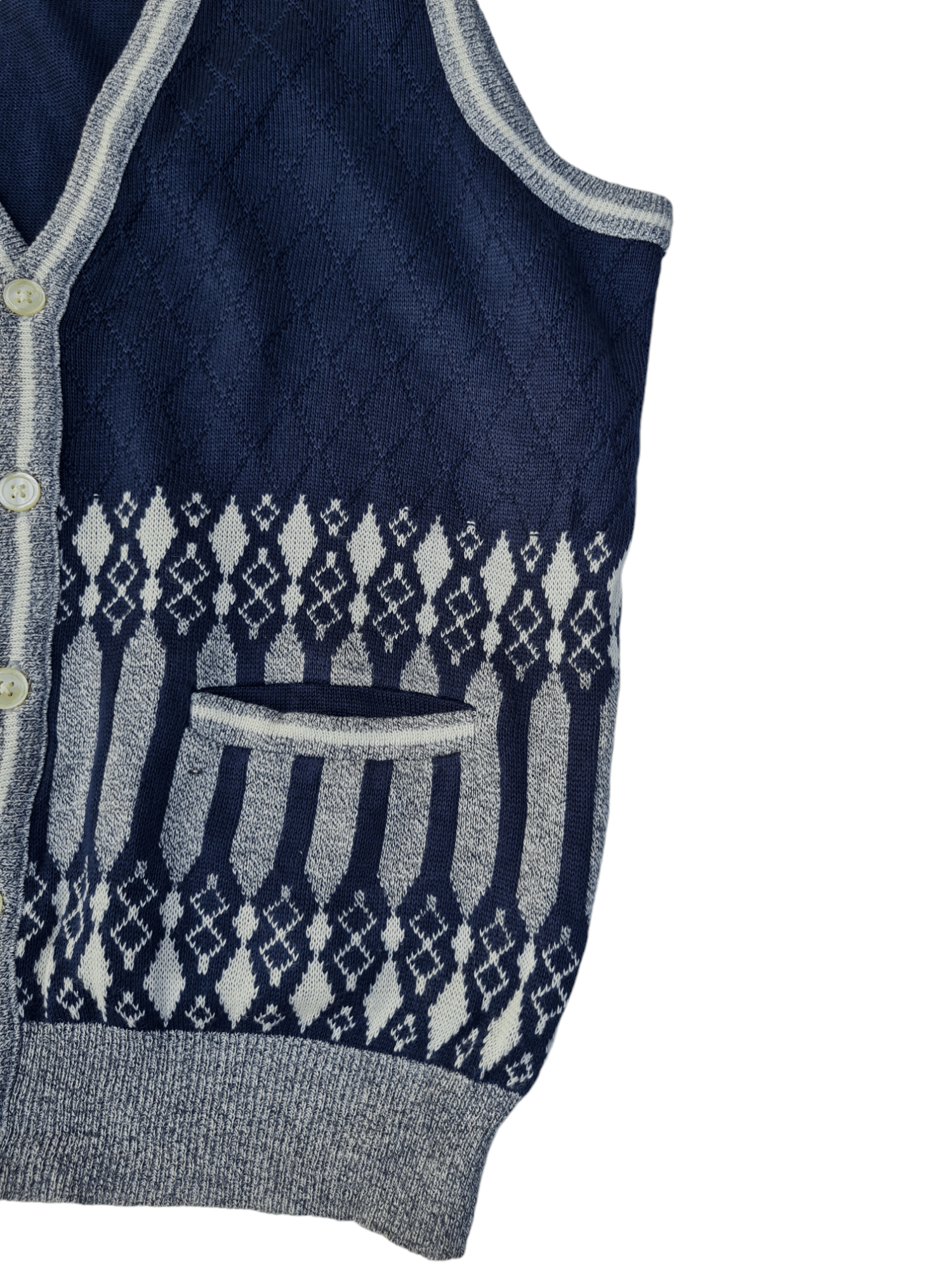 Japanese Brand × Vintage Vintage LYNX Knitwear Vest Size US L / EU 52-54 / 3 - 5 Thumbnail