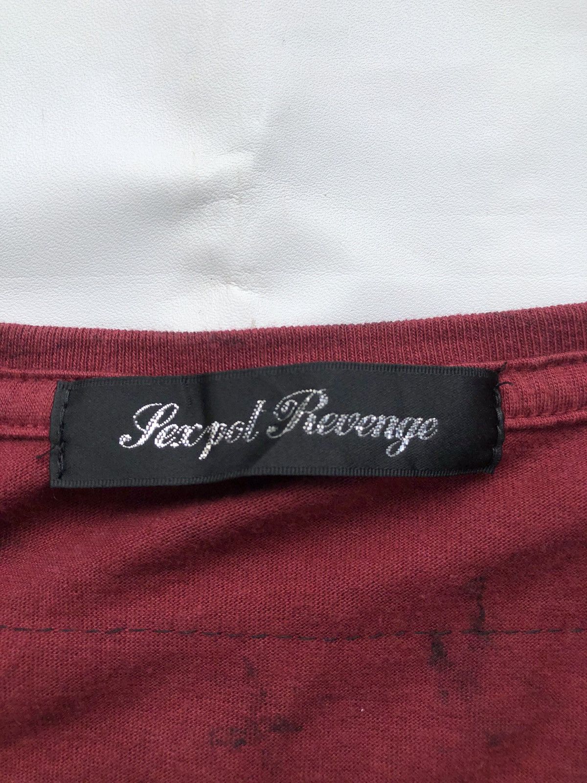 Japanese Brand Distressed Studded Poem Rebellion Symbol Punk Size US M / EU 48-50 / 2 - 7 Thumbnail
