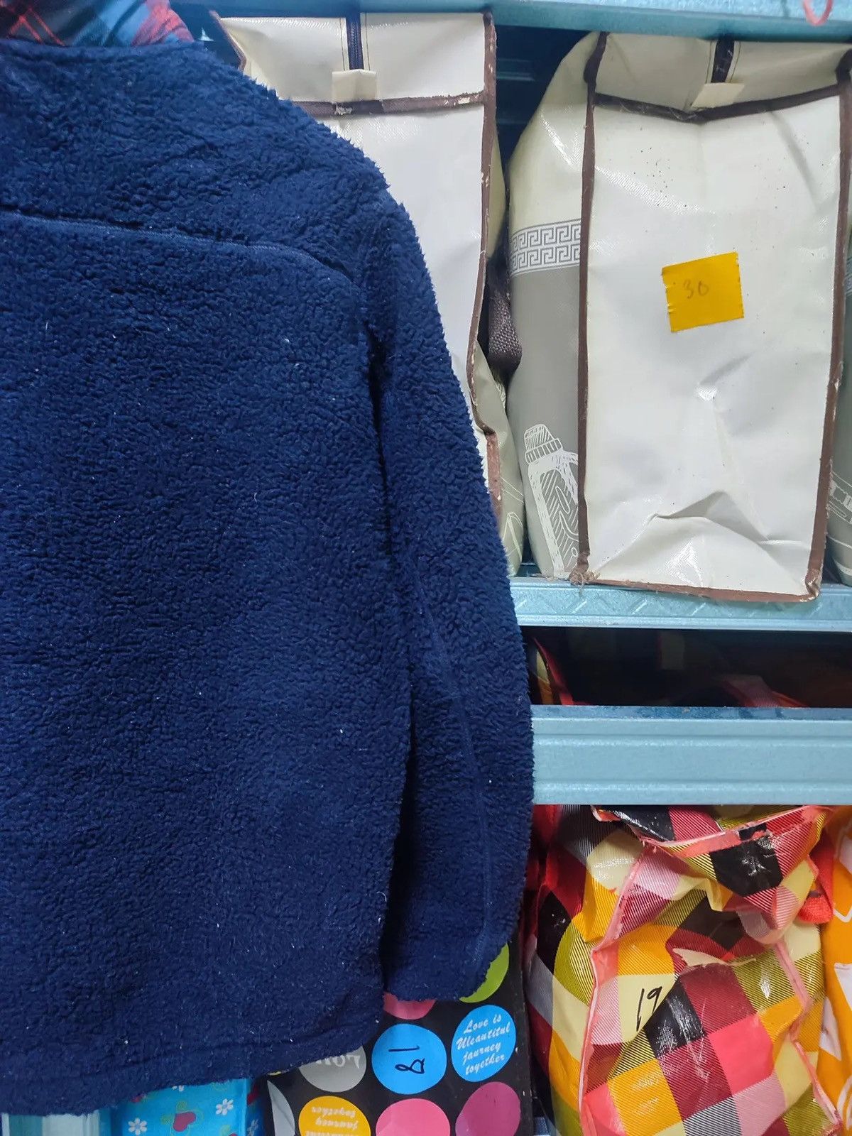 JW Anderson × Uniqlo JW Anderson x Uniqlo Fleece Zip Jacket (Navy) Size US M / EU 48-50 / 2 - 8 Thumbnail