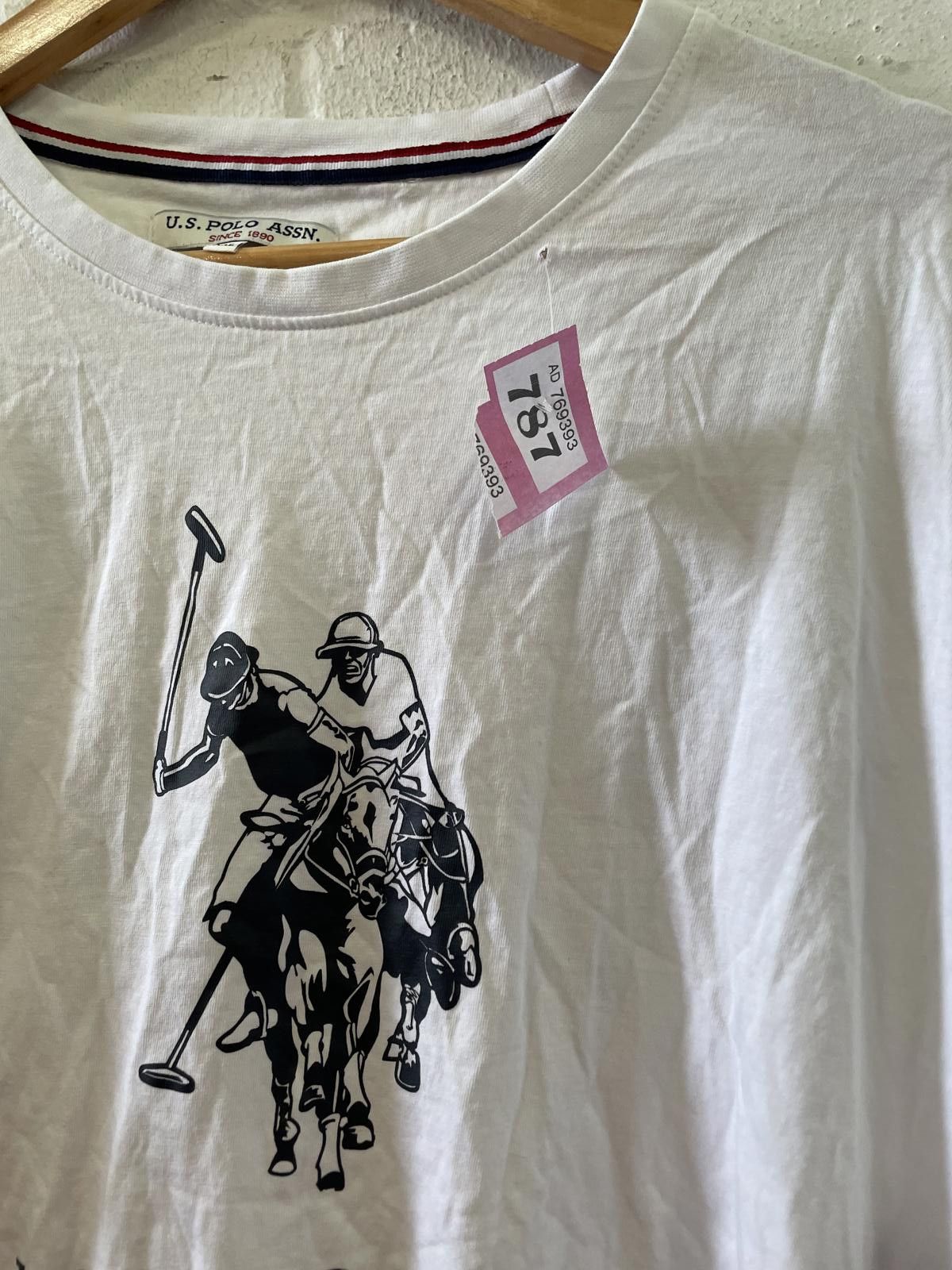 U.S. Polo Assn. U.S. Polo Assn. Men's White Graphic T-Shirt XXL Size US XXL / EU 58 / 5 - 3 Thumbnail