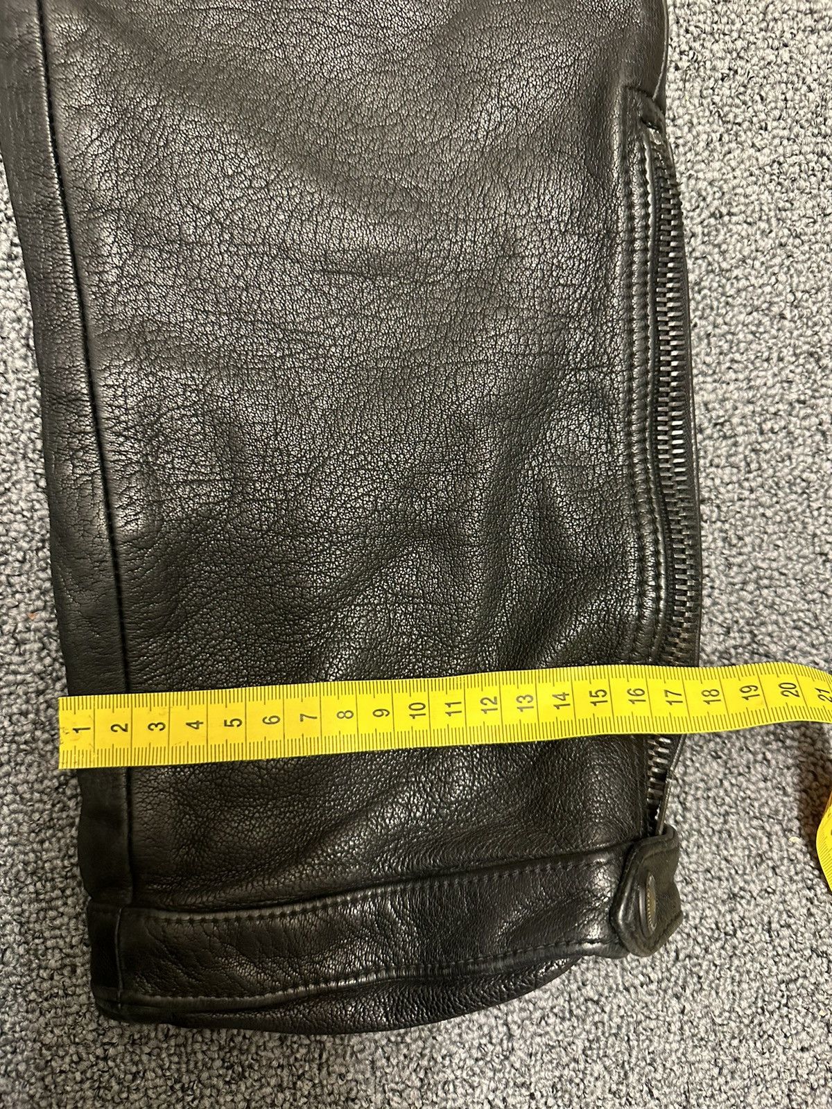 Burberry Prorsum Burberry Prorsum ss11 leather biker pants size IT 52 Size US 34 / EU 50 - 6 Thumbnail