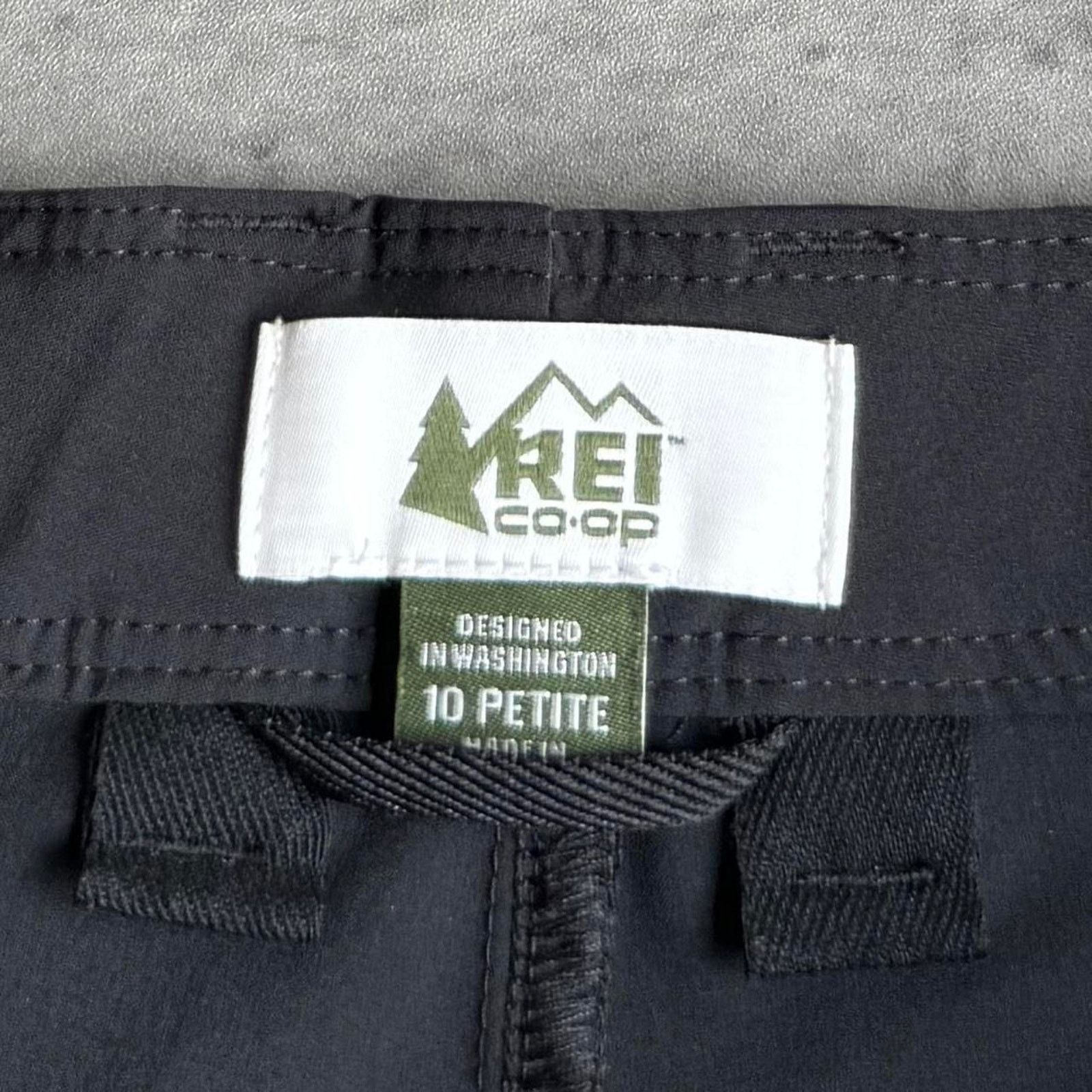 Arc'teryx × Goretex × Rei Vintage Y2K Faded Black REI Co-op Technical Outdoor Pants Size 32" / US 10 / IT 46 - 4 Thumbnail
