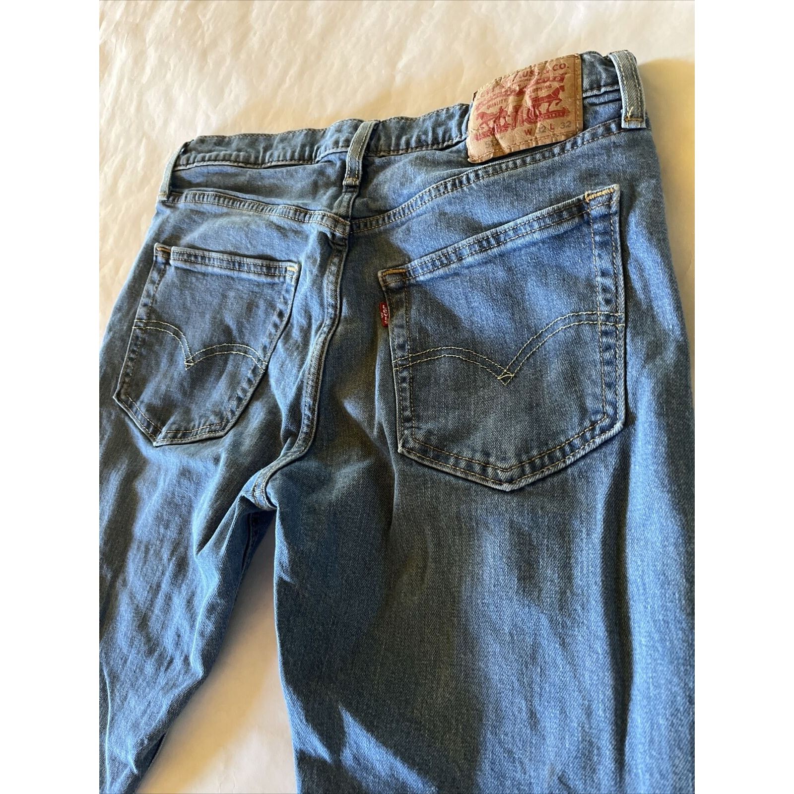 Levi's Levi’s 512 Jeans Mens 32x32 Blue Slim Taper Medium Wash Size US 32 / EU 48 - 12 Thumbnail