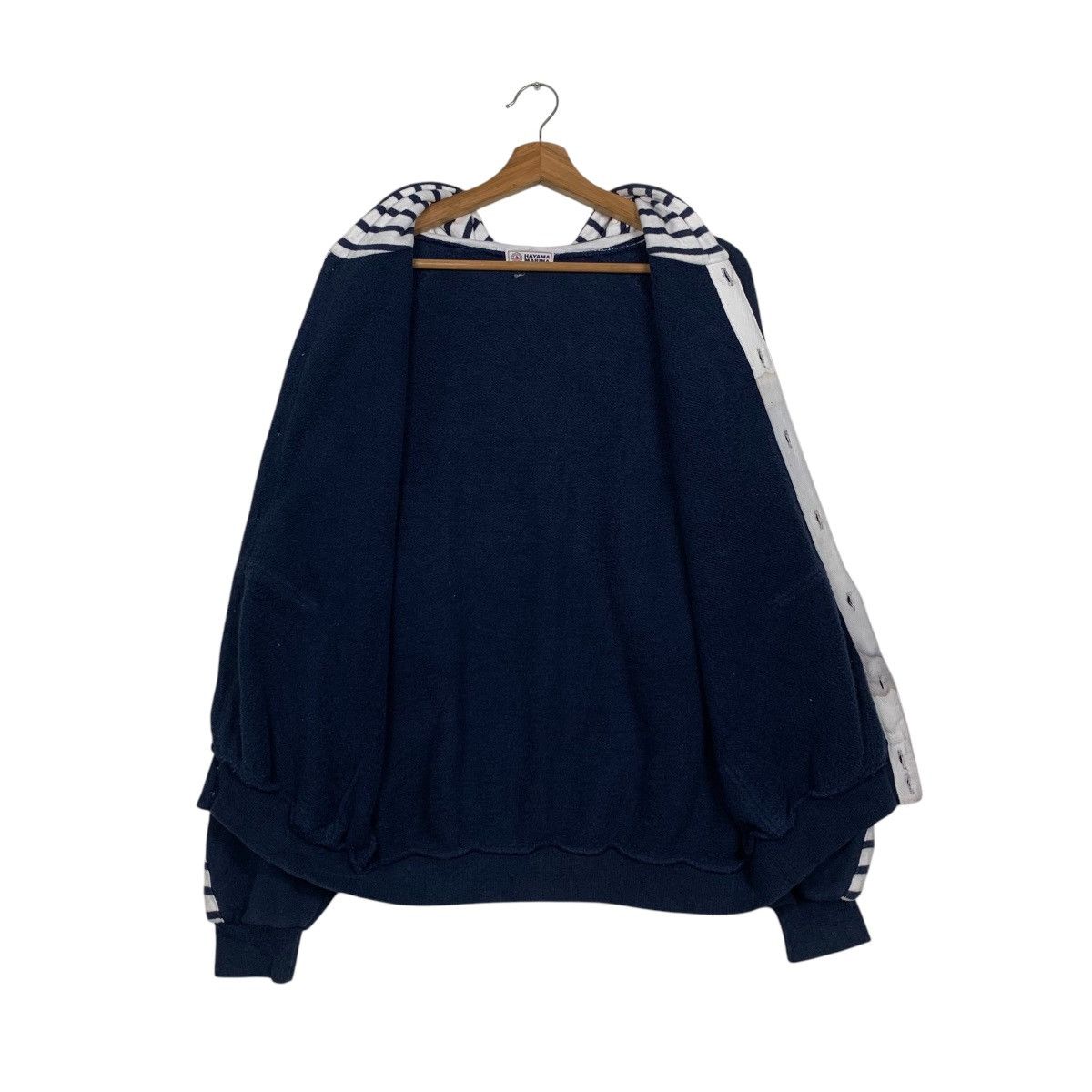 Japanese Brand HAYAMA MARINA Yacht Club Varsity Hoodies #2234-C99 Size US M / EU 48-50 / 2 - 12 Thumbnail