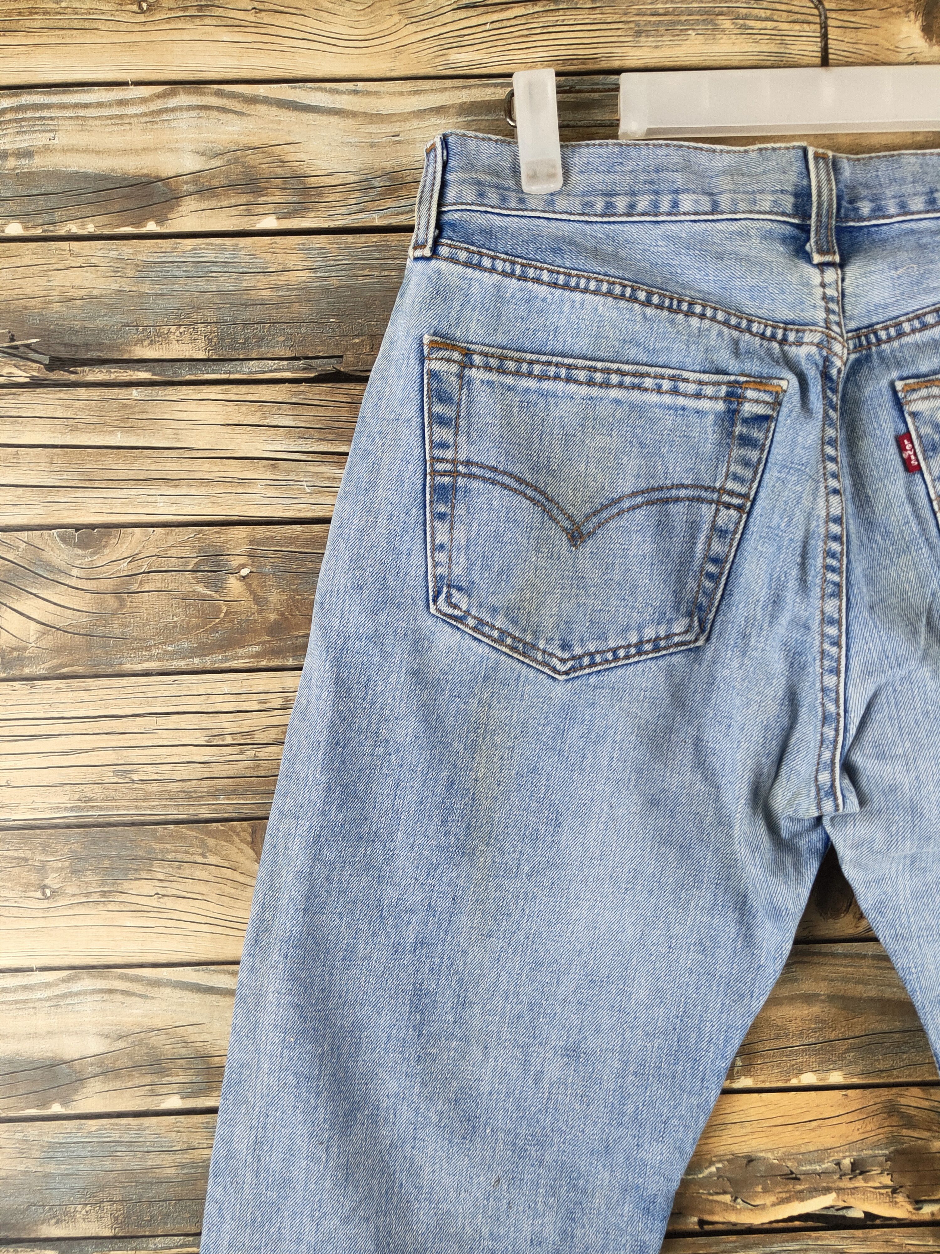 Levi's Levi's Blue Distressed Ripped Jeans #S2822 Size US 31 - 8 Thumbnail