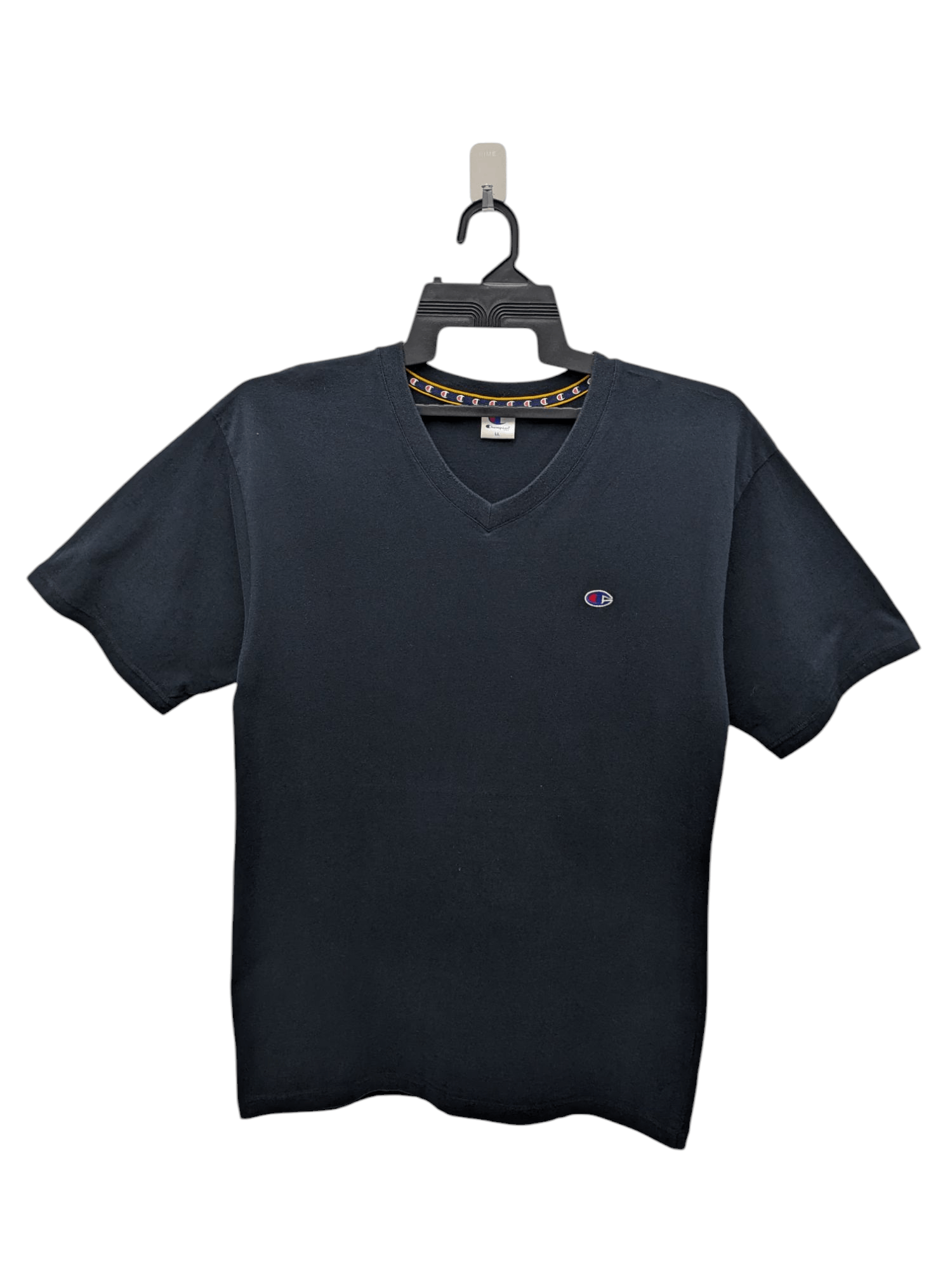 Champion CHAMPION STREETWEAR V-NECK BLACK TSHIRT Size US L / EU 52-54 / 3 - 1 Thumbnail
