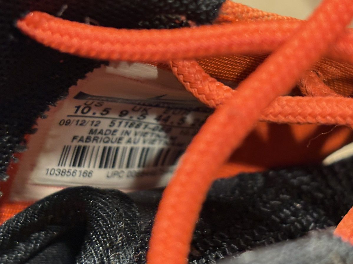 Nike Nike Roshe Run Black Orange Men’s Size 10.5 Sneakers Size US 10.5 / EU 43-44 - 9 Thumbnail