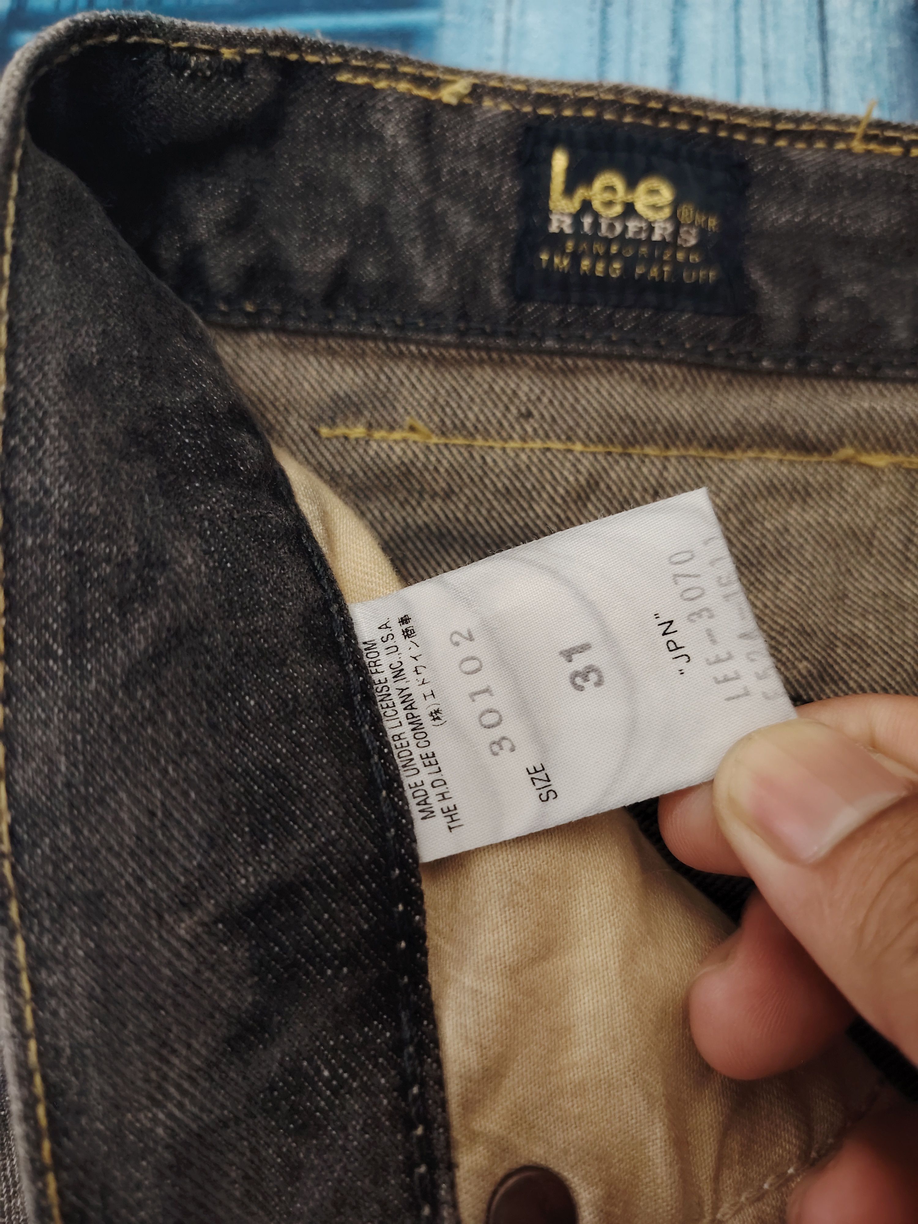 Lee × Number (N)ine Japanese Lee Flared Jeans Distressed Denim Size US 30 / EU 46 - 11 Thumbnail