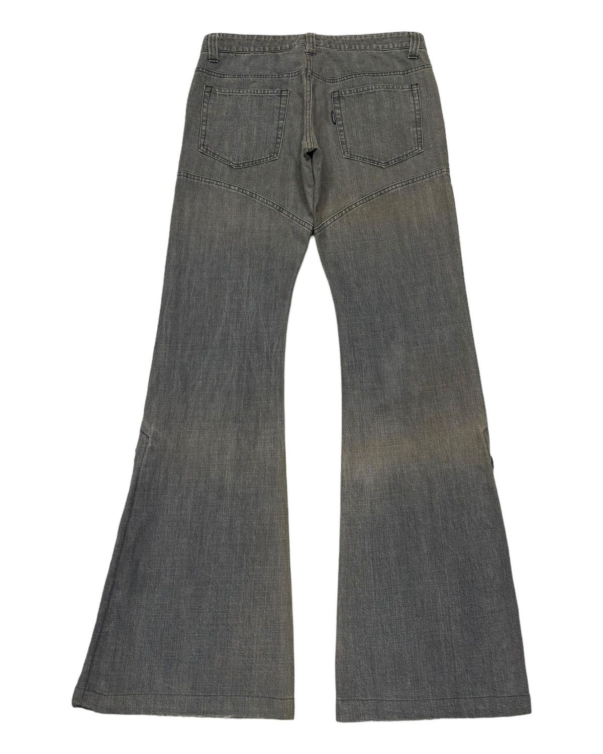 Tornado Mart TORNADO MART LACE UP FLARE JEANS Size US 30 / EU 46 - 8 Thumbnail
