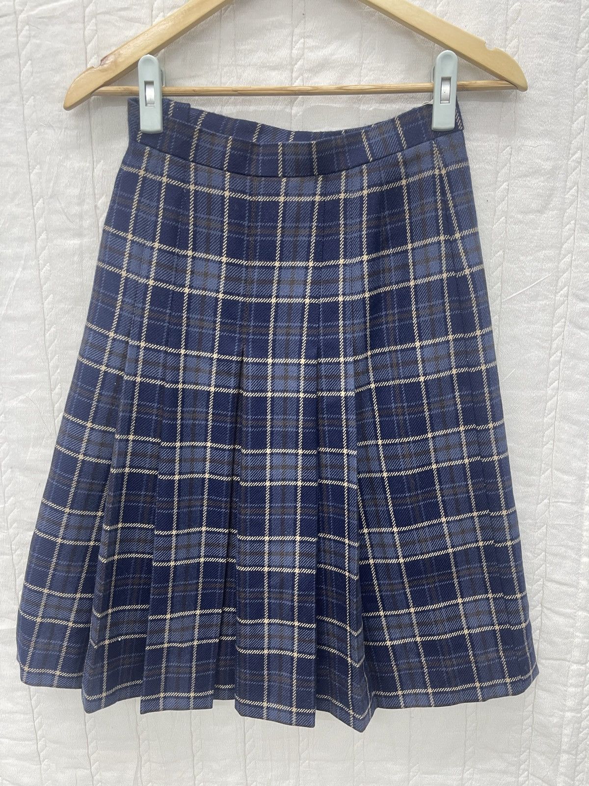 DAKS STEALS💥DAKS LONDON WOOL SKIRT TARTANS Size 25" / US 0 / IT 36 - 4 Thumbnail