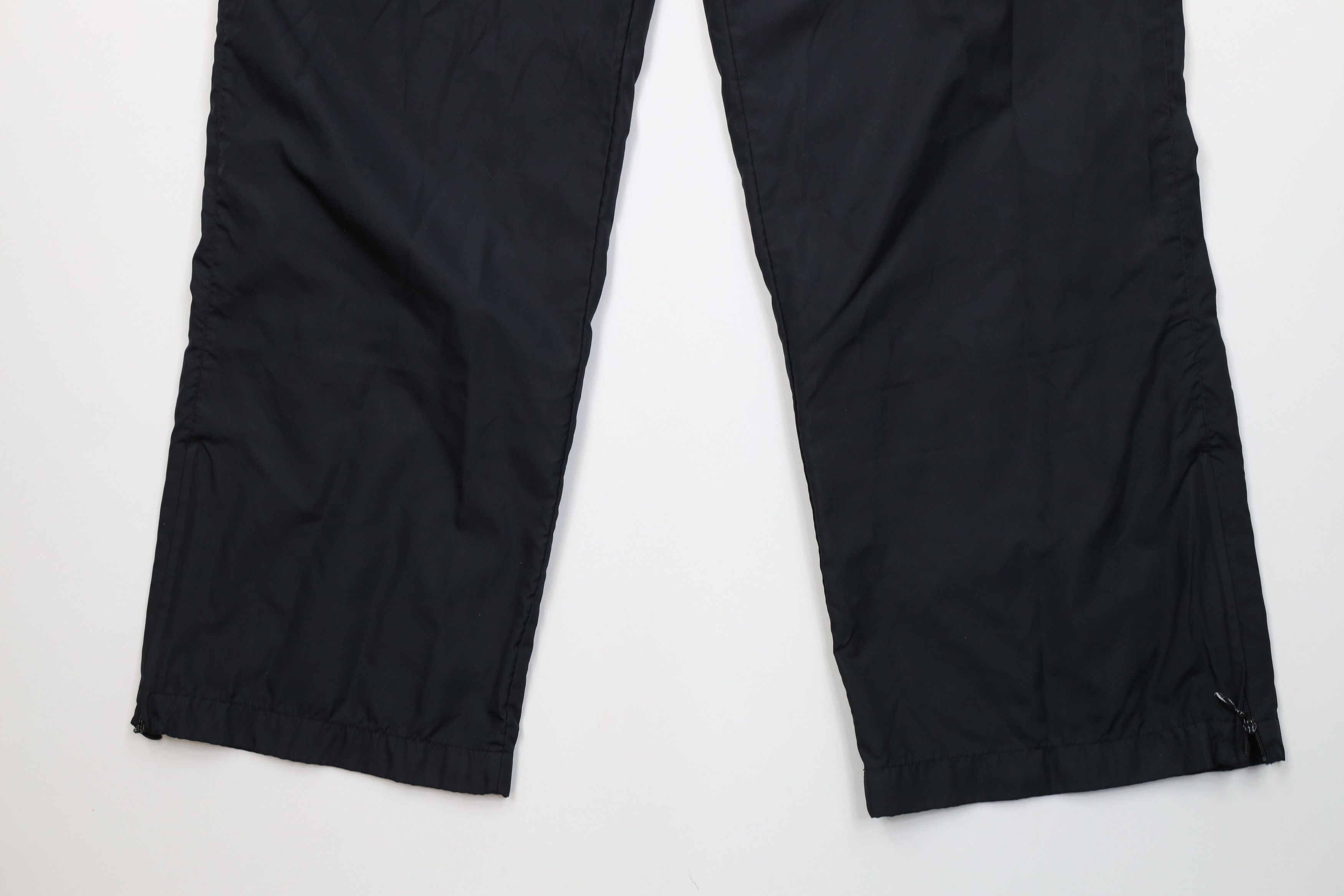 Adidas Vintage Y2K Adidas Spell Lined Wide Leg Windbreaker Pants Size 30" / US 8 / IT 44 - 4 Thumbnail
