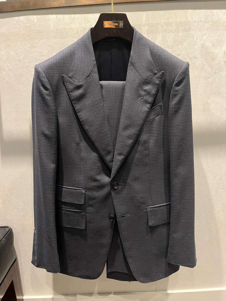 Tom Ford oc11z1225 Suit in Navy Size US S / EU 44-46 / 1 - 1 Thumbnail