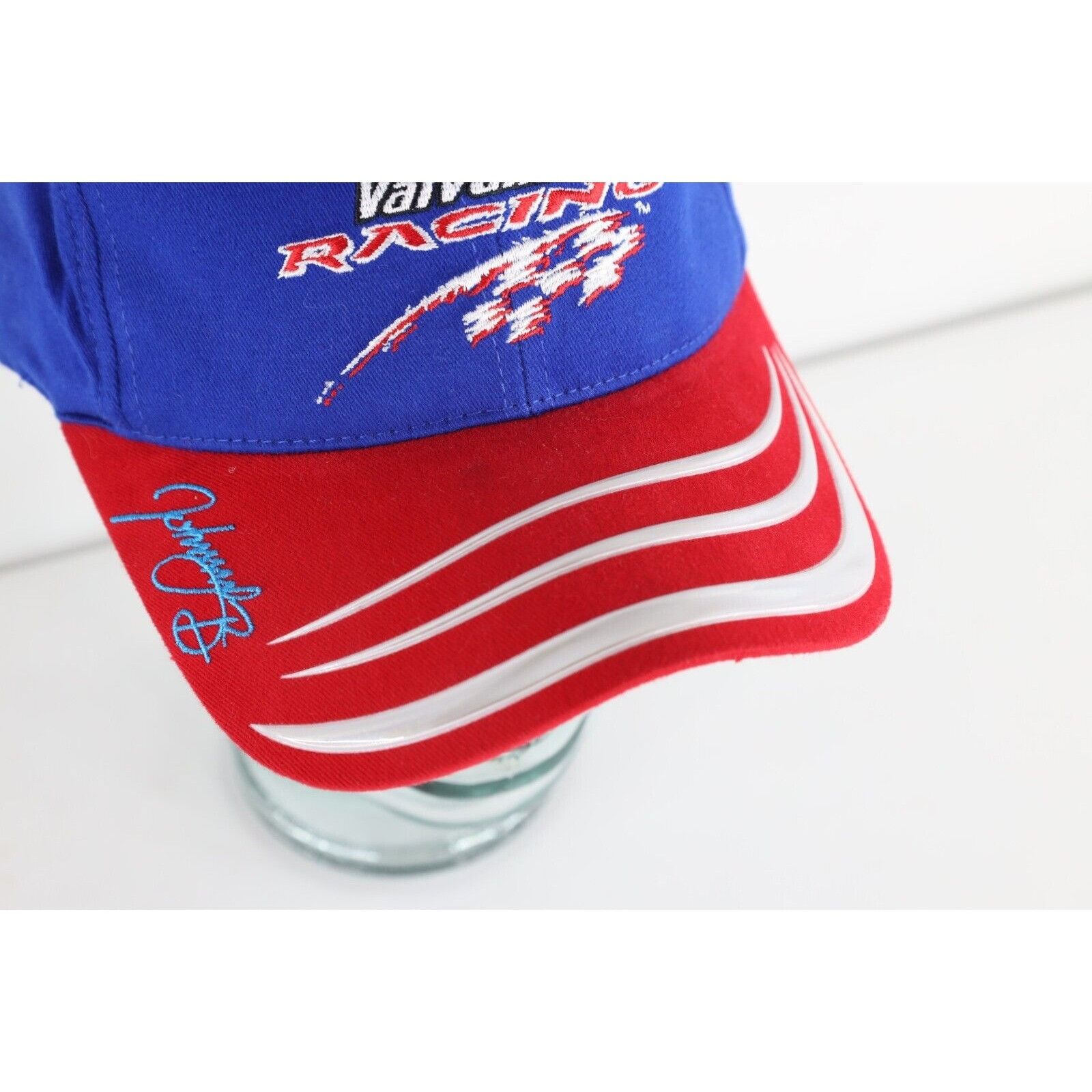 Vintage Vintage Y2K 2003 NASCAR Johnny Benson Valvoline Hat Size ONE SIZE - 2 Thumbnail