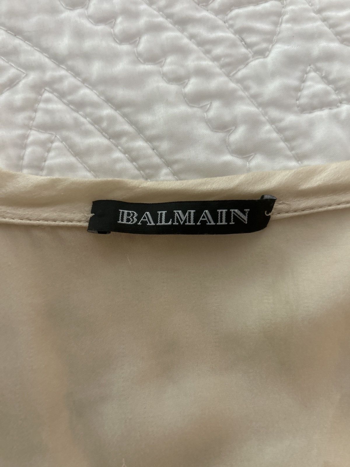 Balmain Balmain SS11 Christophe Decarnin American Flag Shirt Size S / US 4 / IT 40 - 8 Thumbnail