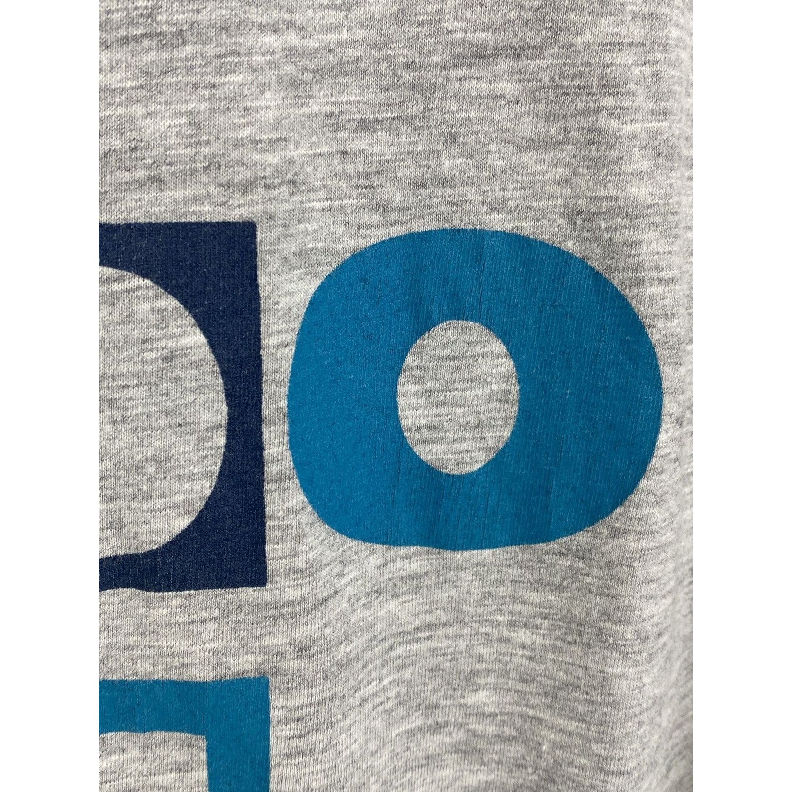 Nike 80s Vintage Nike Geometric Just Do It Logo C T-Shirt In Gray Size US XL / EU 56 / 4 - 4 Thumbnail