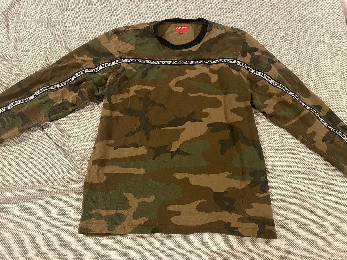 Supreme Camo Long Sleeve | Grailed