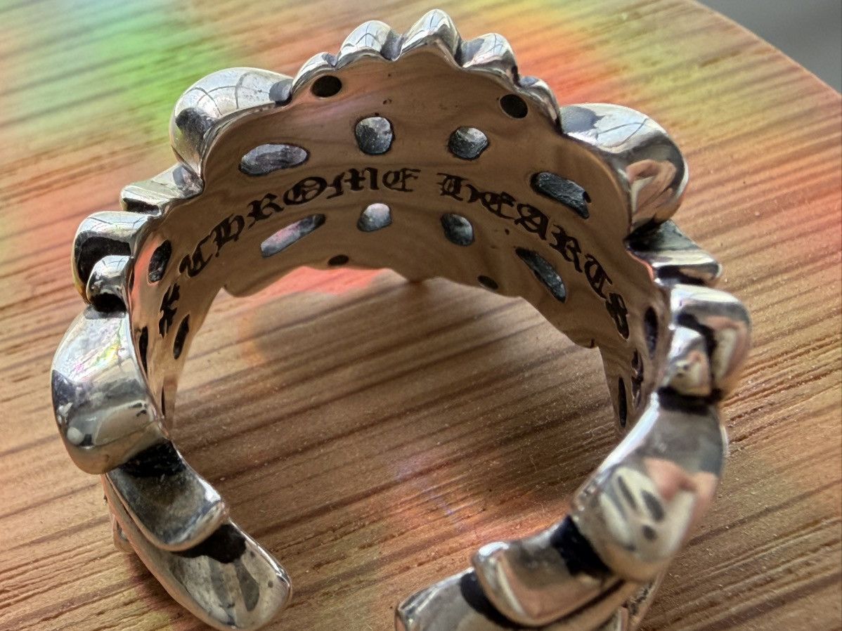 Chrome Hearts Chrome Hearts Double Floral Size 9 Size ONE SIZE - 9 Thumbnail