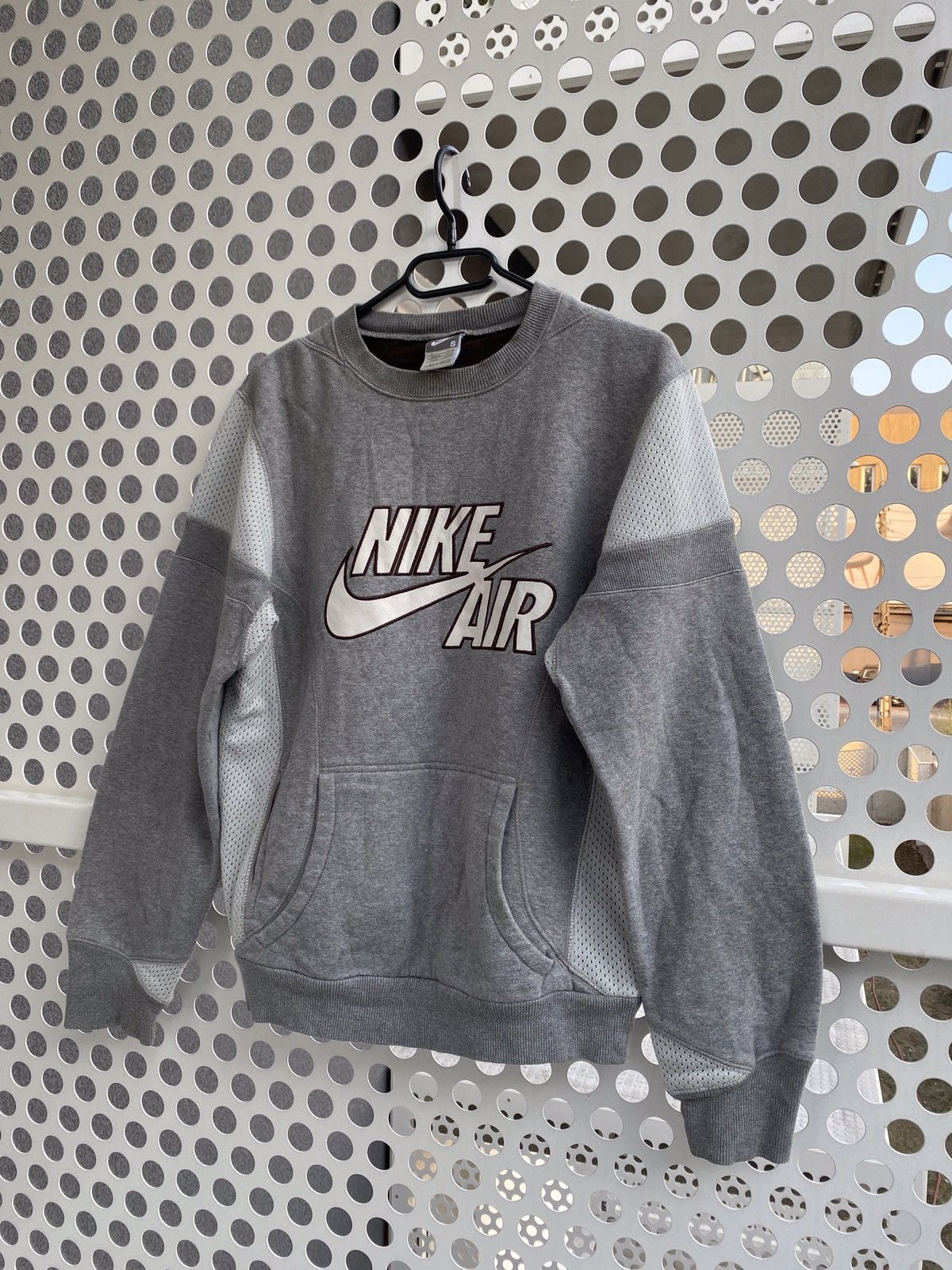 Nike × Vintage Vintage Nike Center Swoosh Oversize crewneck Y2K Size US S / EU 44-46 / 1 - 2 Thumbnail