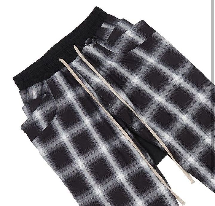 Japanese Brand Sunday Off Club panel drop Crotch Pants Size US 32 / EU 48 - 3 Thumbnail