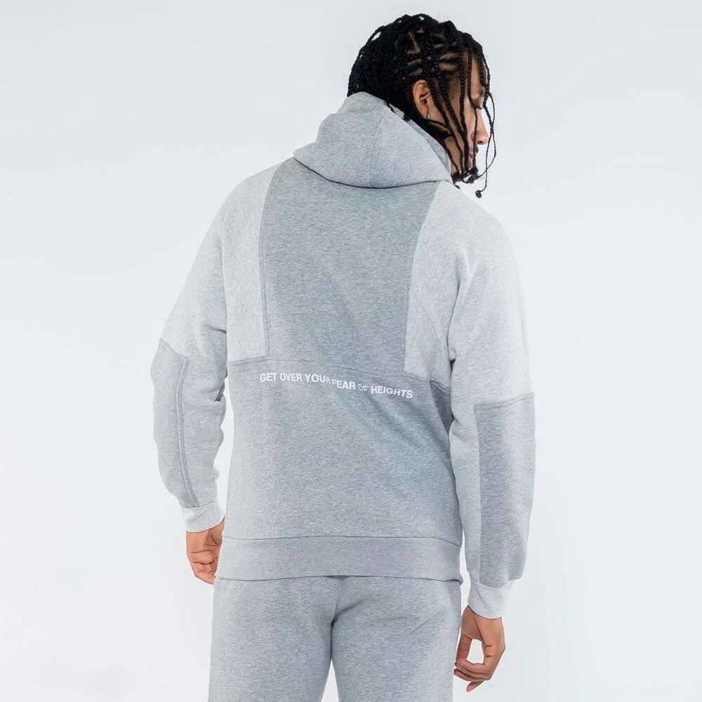 Nike Nike Air BB Fleece Pullover Hoodie Grey White Size US L / EU 52-54 / 3 - 4 Thumbnail