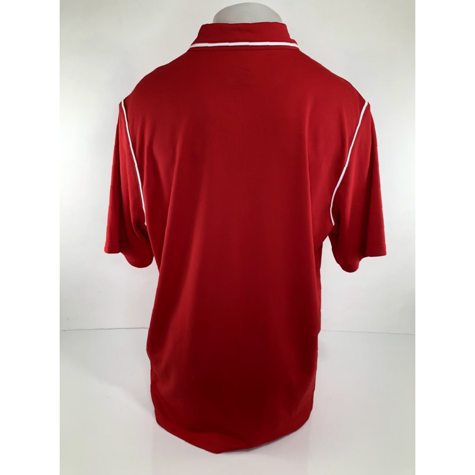 Nike Nike All American Polo - Shirt - L Red Embroidered USMC Marine Core Football 90s Vintage Mens Polo Size US L / EU 52-54 / 3 - 5 Thumbnail
