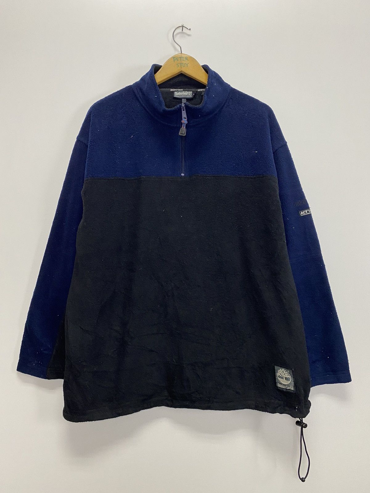 Timberland × Vintage Vintage Timberland half zipper Size US L / EU 52-54 / 3 - 2 Thumbnail