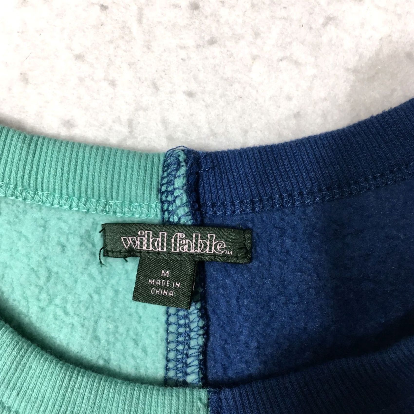 Vintage Wild Fable Shirt Womens M patchwork Sweatshirt NIAGARA NEW YORK TOURIST Size M / US 6-8 / IT 42-44 - 3 Thumbnail