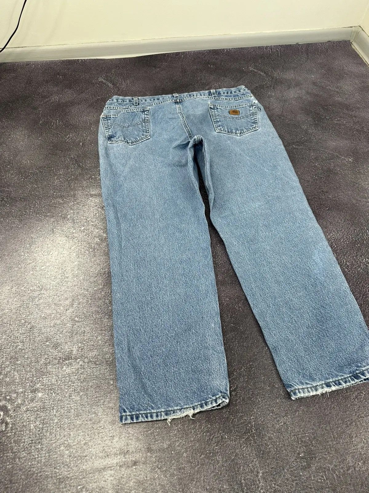 Carhartt × Vintage Vintage Carhartt Traditional Fit Light Blue USA Denim Jeans Size US 42 / EU 58 - 3 Thumbnail