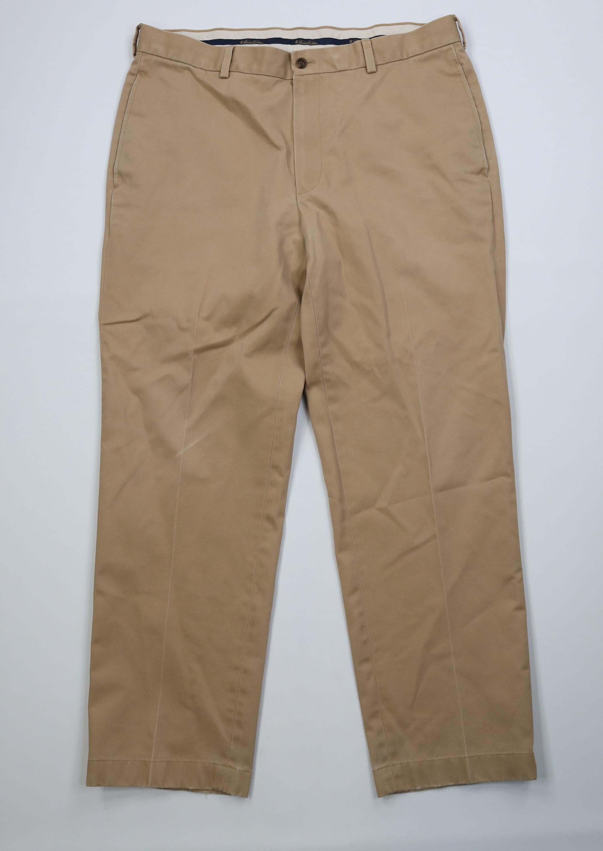 Brooks Brothers Vintage Brooks Brothers Heavyweight Advantage Chino Pants Size US 37 - 1 Thumbnail